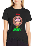 Ready Set Bake T-Shirt | Cupcake Tee product image 1