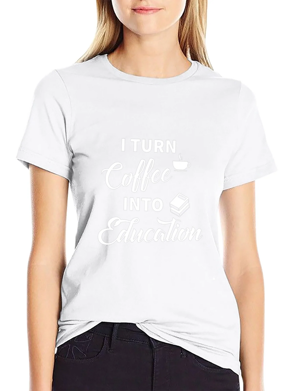 Coffee to Education T-Shirt - Funny Teacher Apparel product image 6