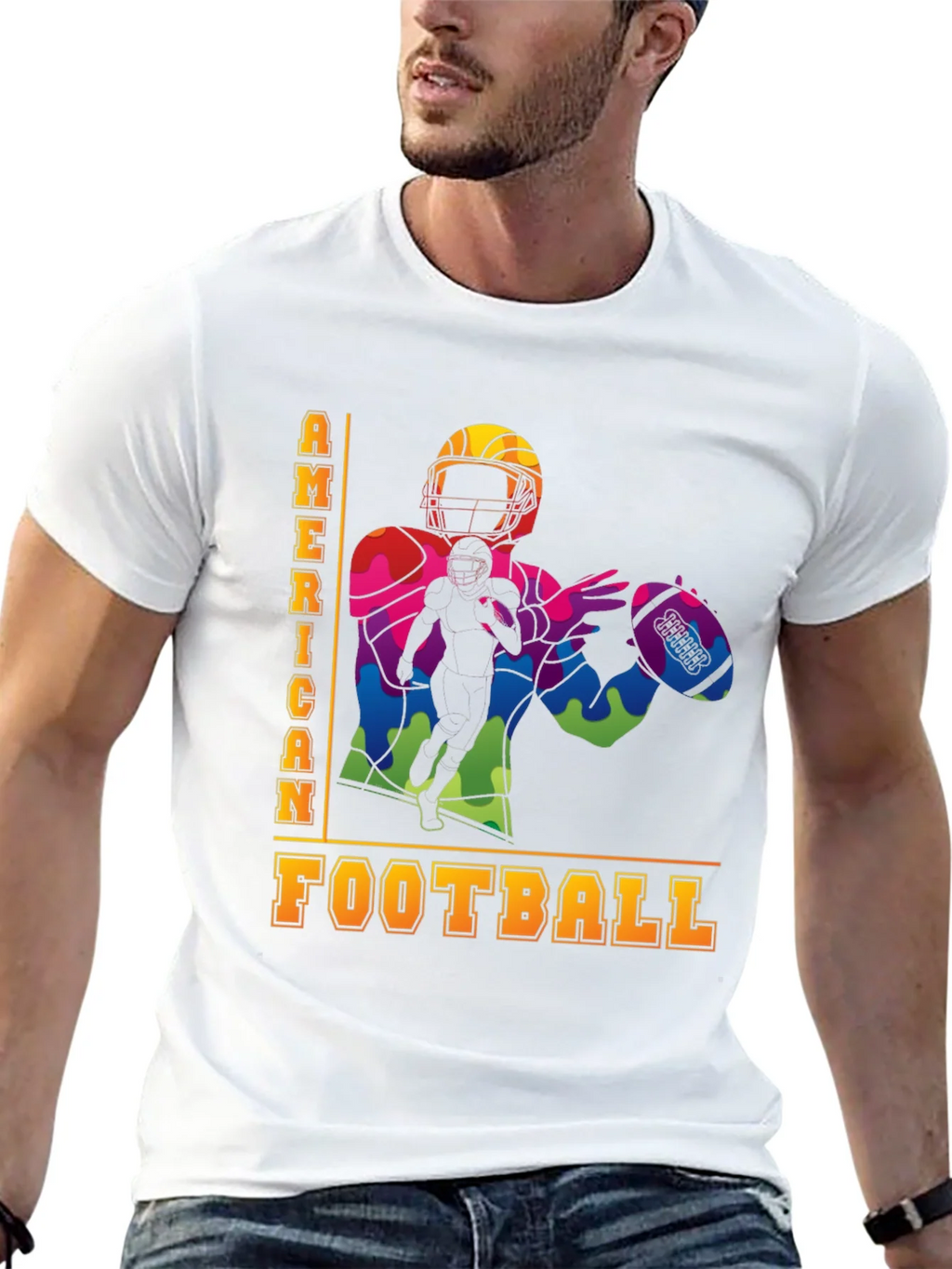 American Football Graphic Tee product image 10