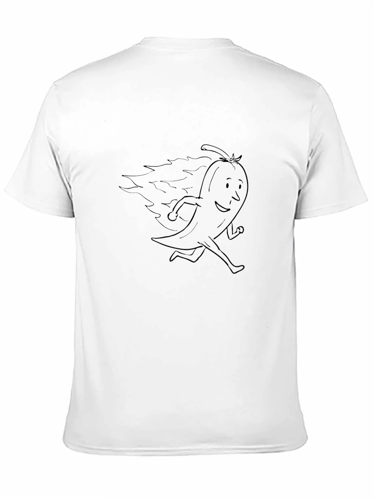 Spicy Pepper Running Black T-Shirt product image 10