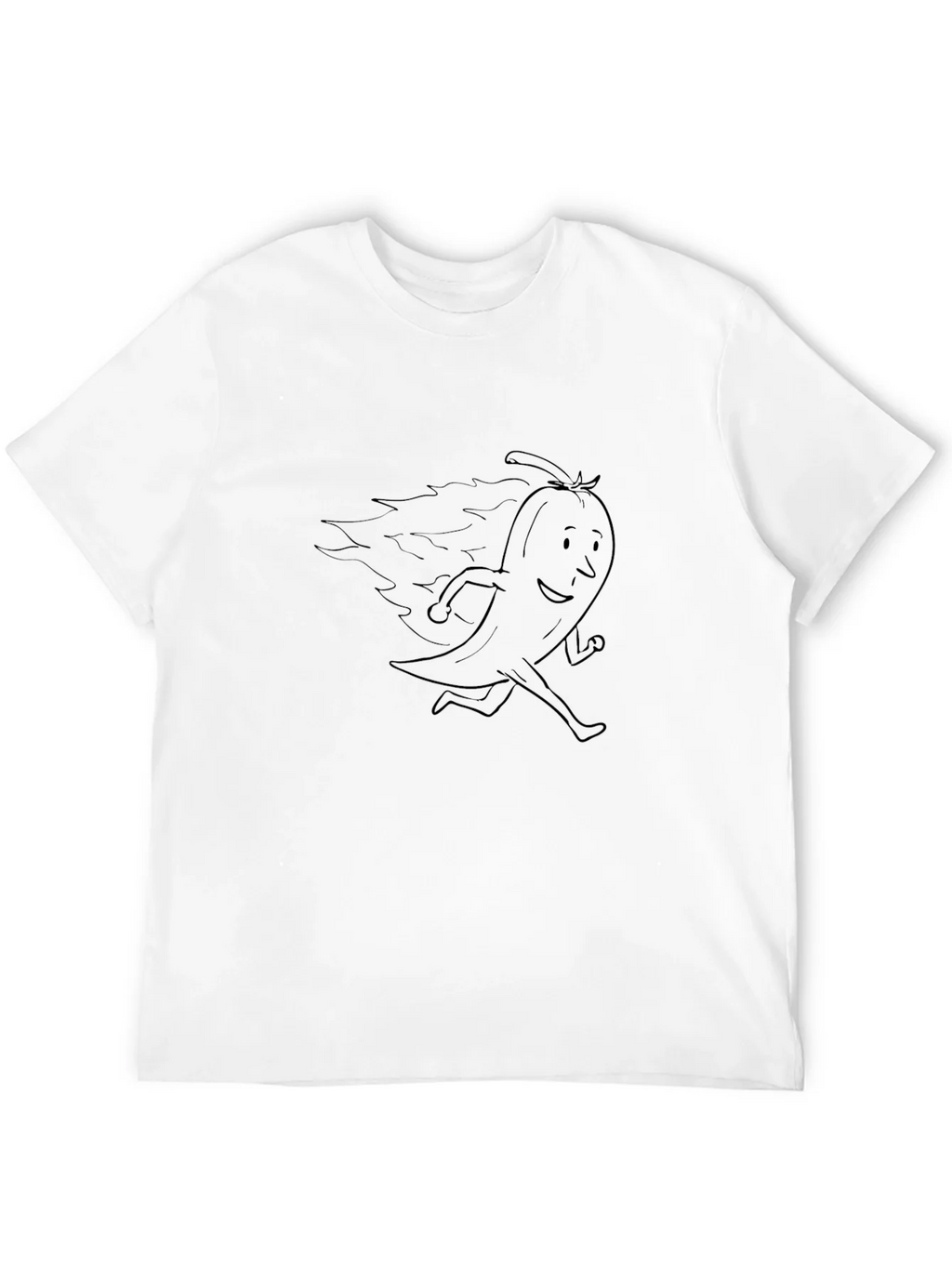 Spicy Pepper Running Black T-Shirt product image 11
