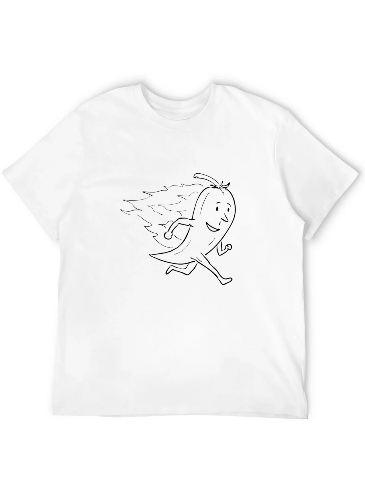 Spicy Pepper Running Black T-Shirt product image 11
