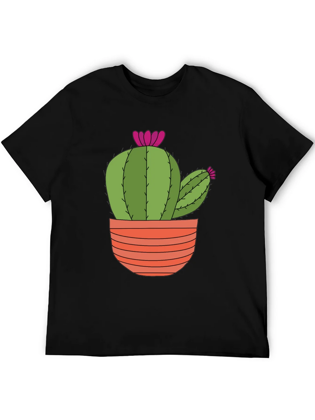 Cactus T-Shirt: Trendy Potted Plant Tee product image 5