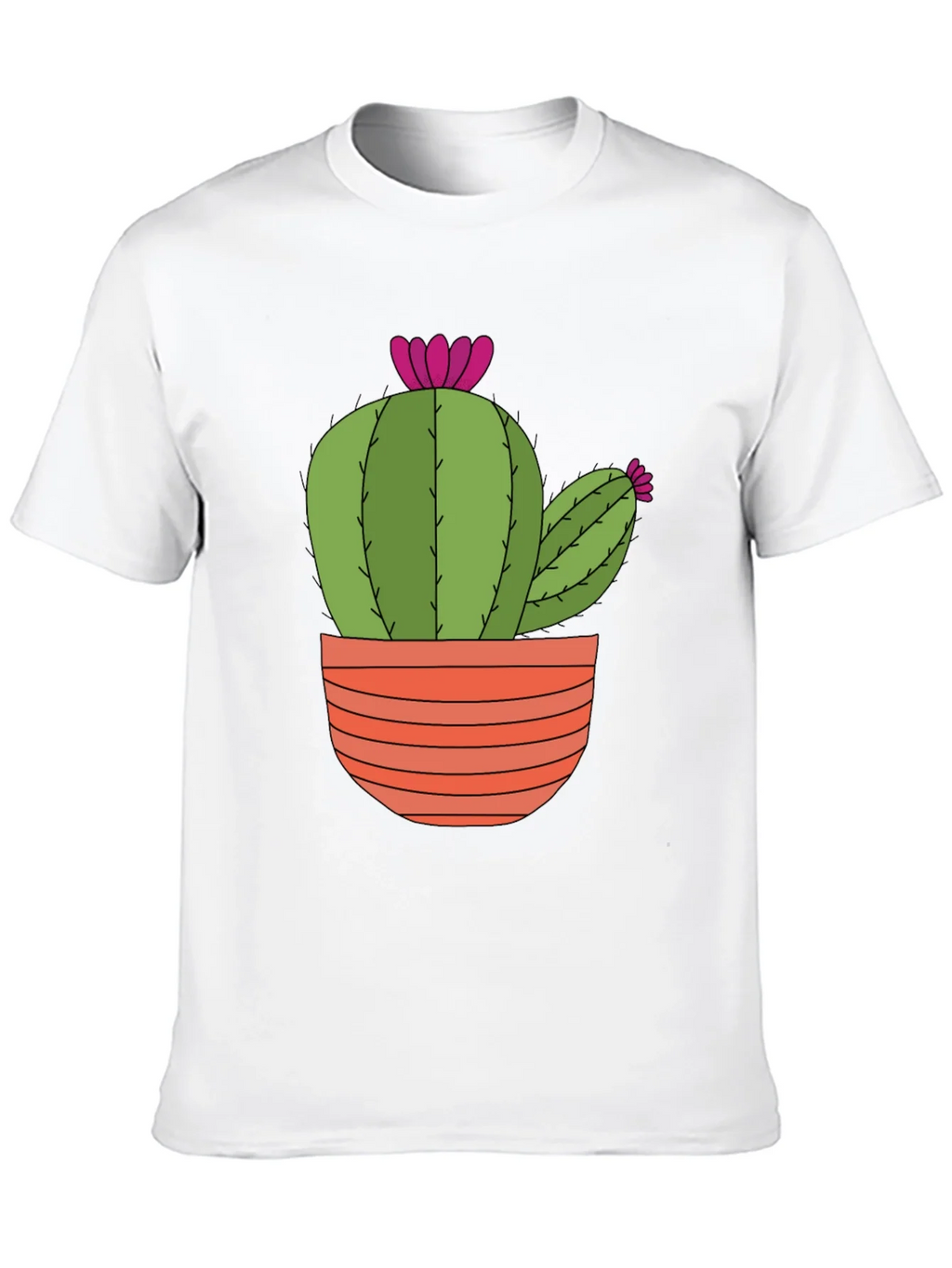 Cactus T-Shirt: Trendy Potted Plant Tee product image 9
