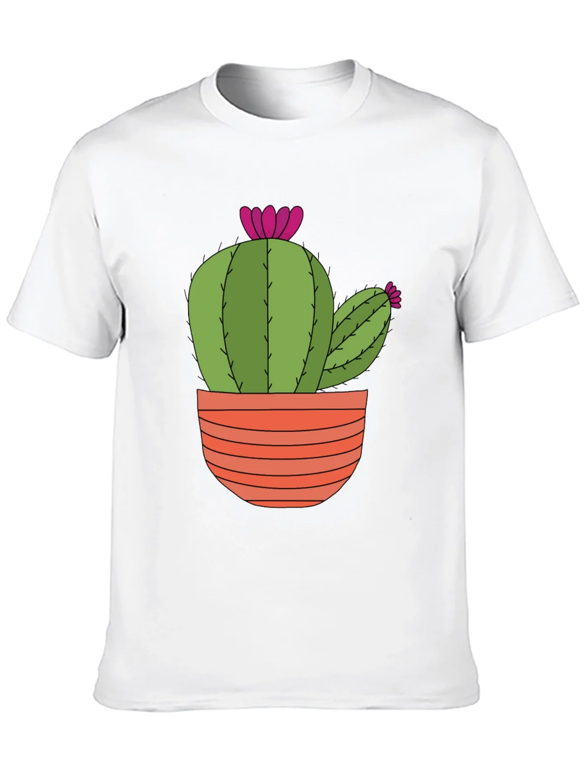 Cactus T-Shirt: Trendy Potted Plant Tee product image 9