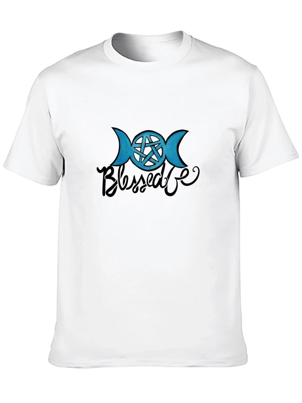 Blessed Be Wiccan T-Shirt - Black - Pagan Pentacle product image 8