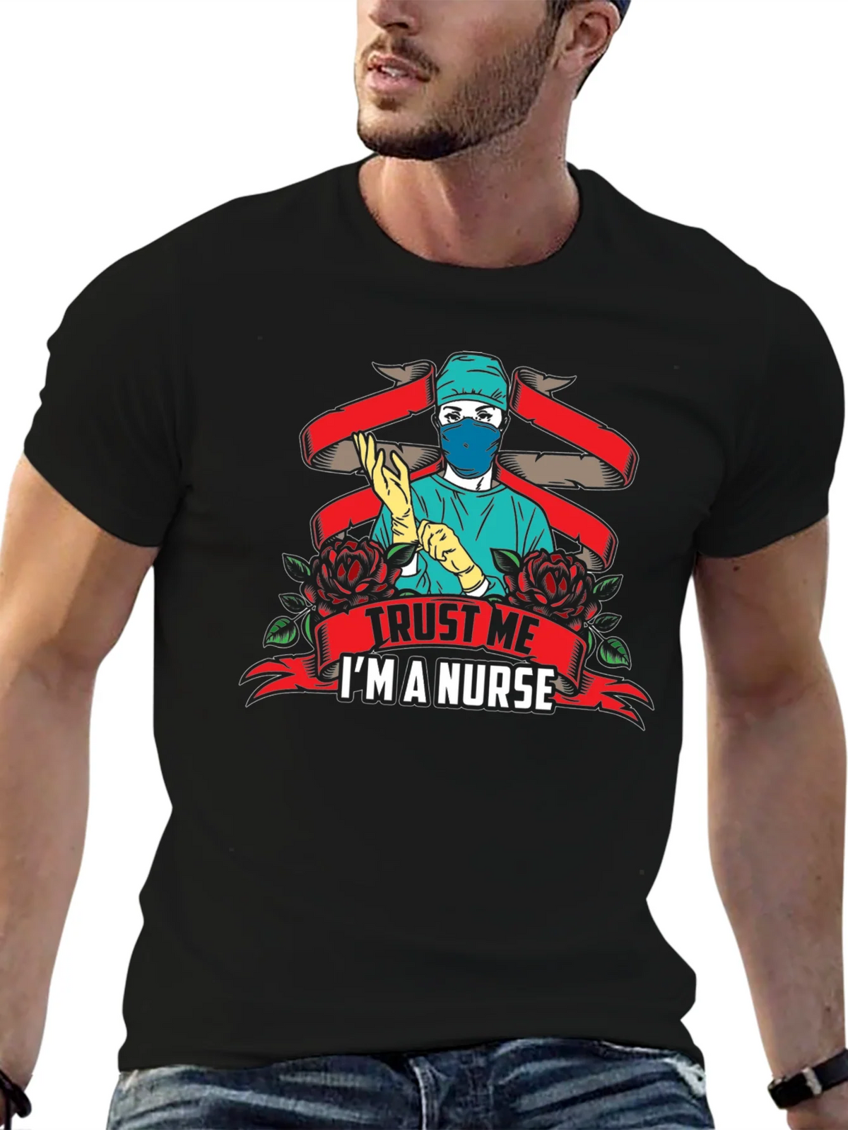 Trust Me Im A Nurse Graphic T-Shirt product image 5