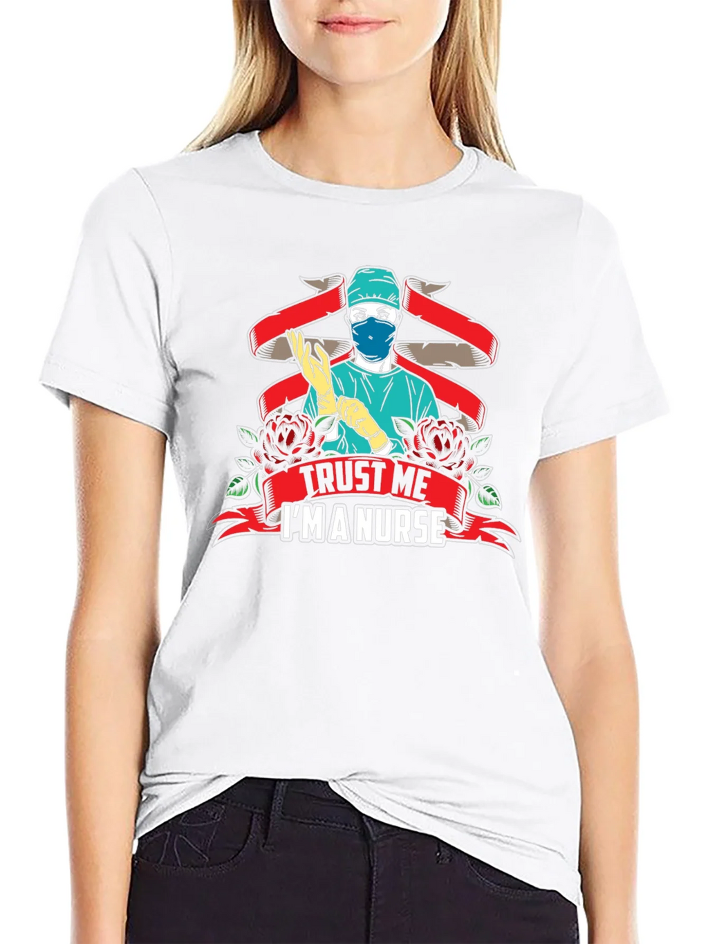 Trust Me Im A Nurse Graphic T-Shirt product image 7