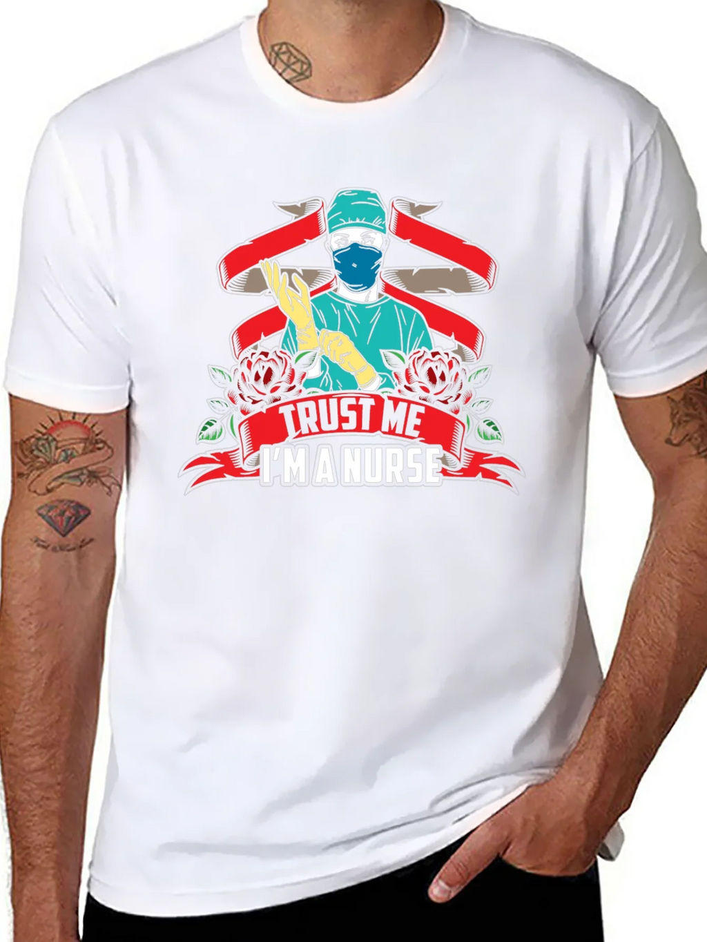 Trust Me Im A Nurse Graphic T-Shirt product image 6