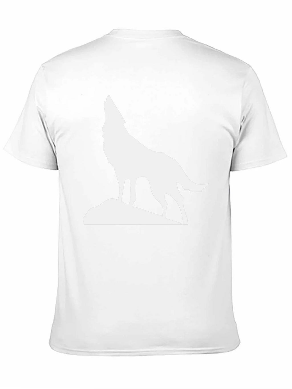 Howling Wolf Graphic Tee - Classic Black T-Shirt product image 10