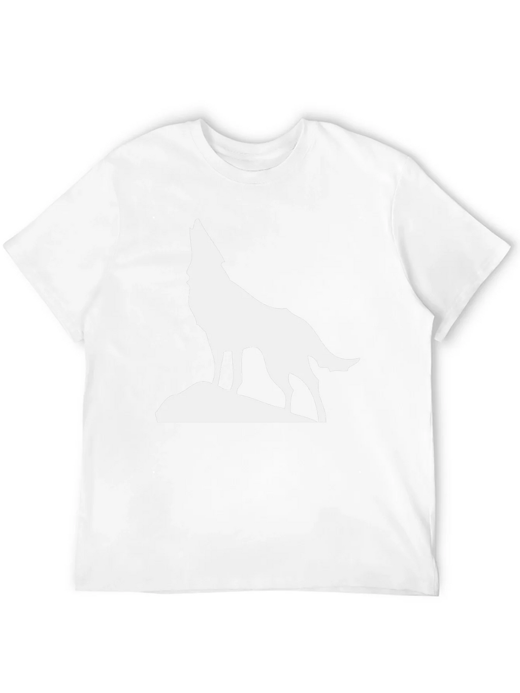 Howling Wolf Graphic Tee - Classic Black T-Shirt product image 11