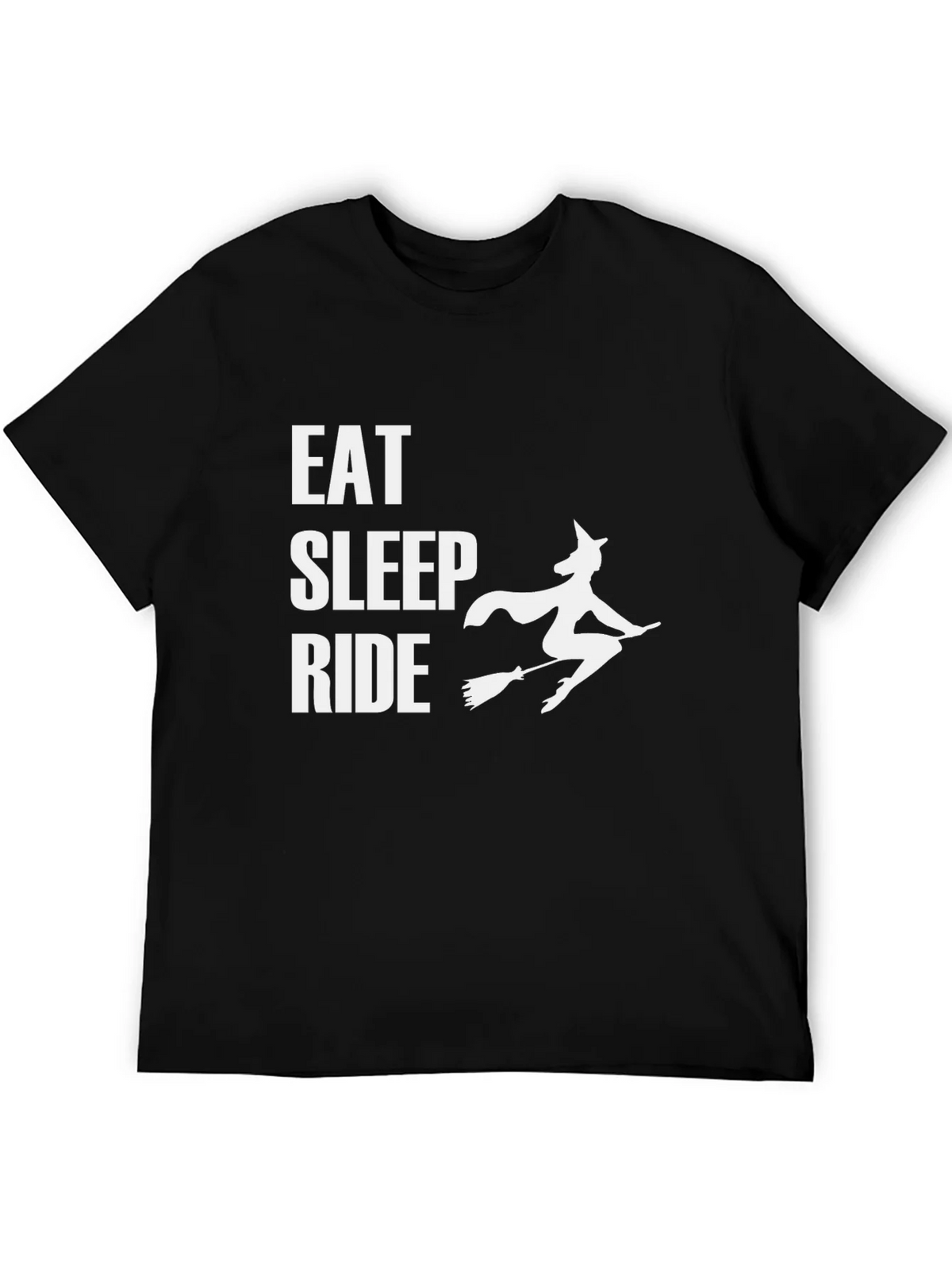 Eat Sleep Ride Witch Graphic Tee product image 5