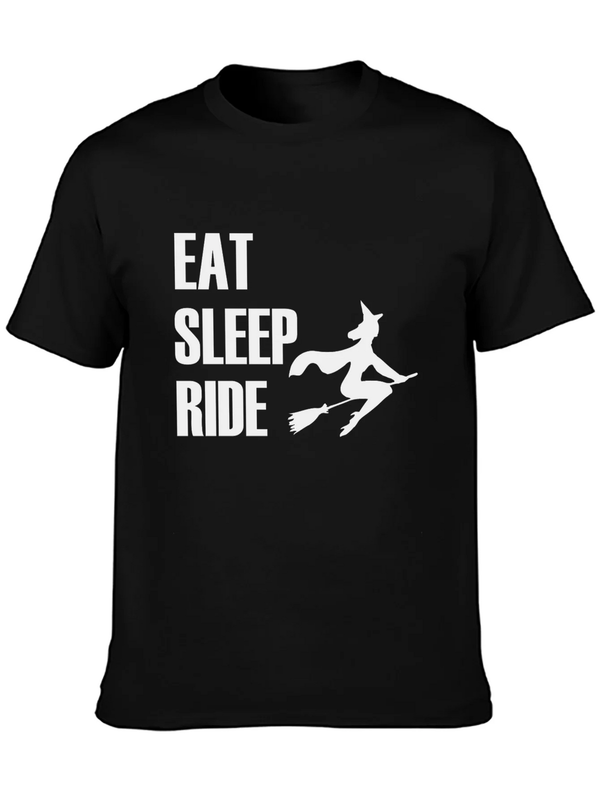 Eat Sleep Ride Witch Graphic Tee product image 3
