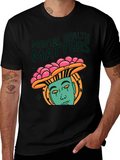 Mental Health Matters Graphic Tee - Mushroom Man Design product image 1