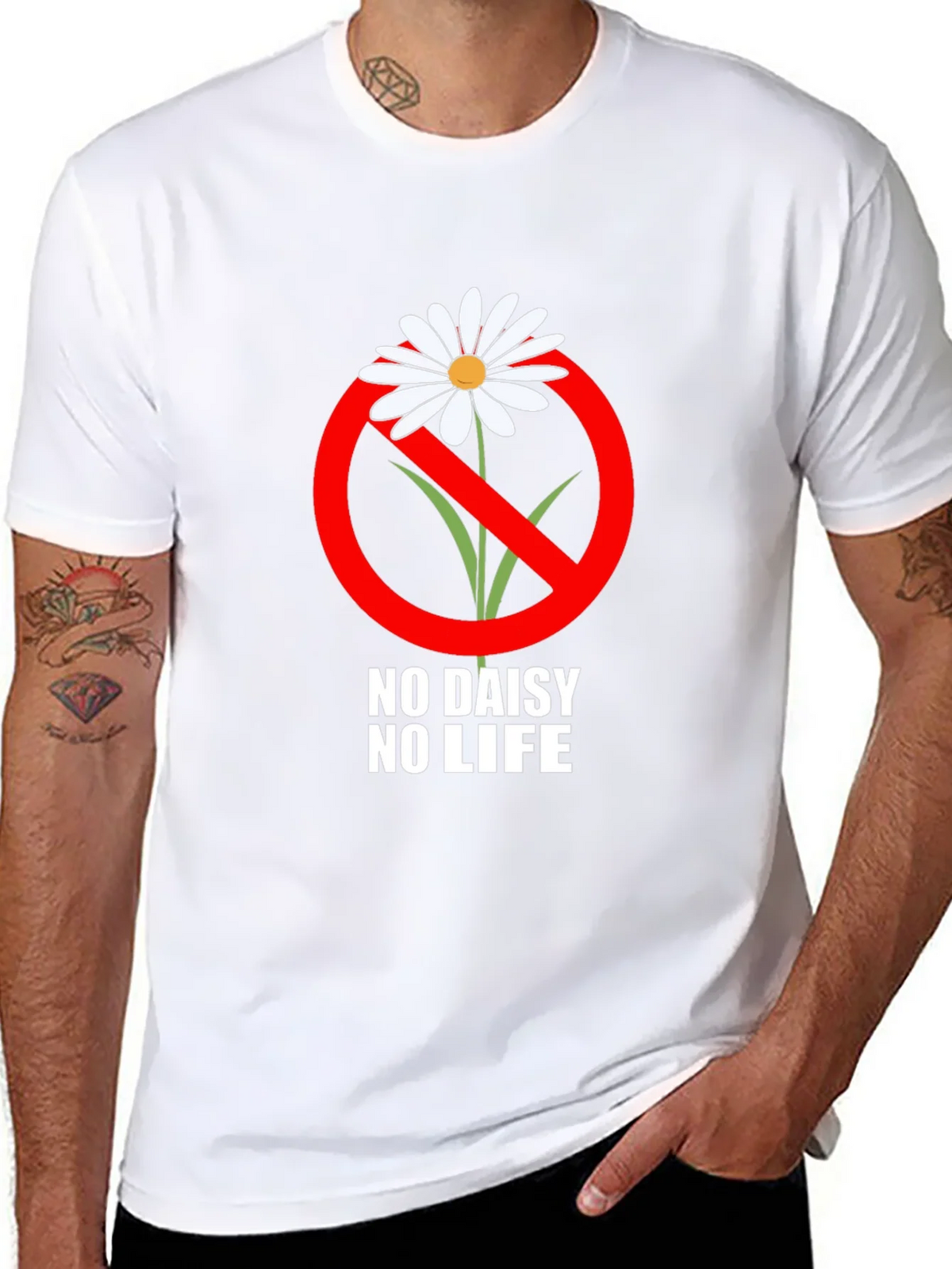 No Daisy No Life Graphic Tee product image 7