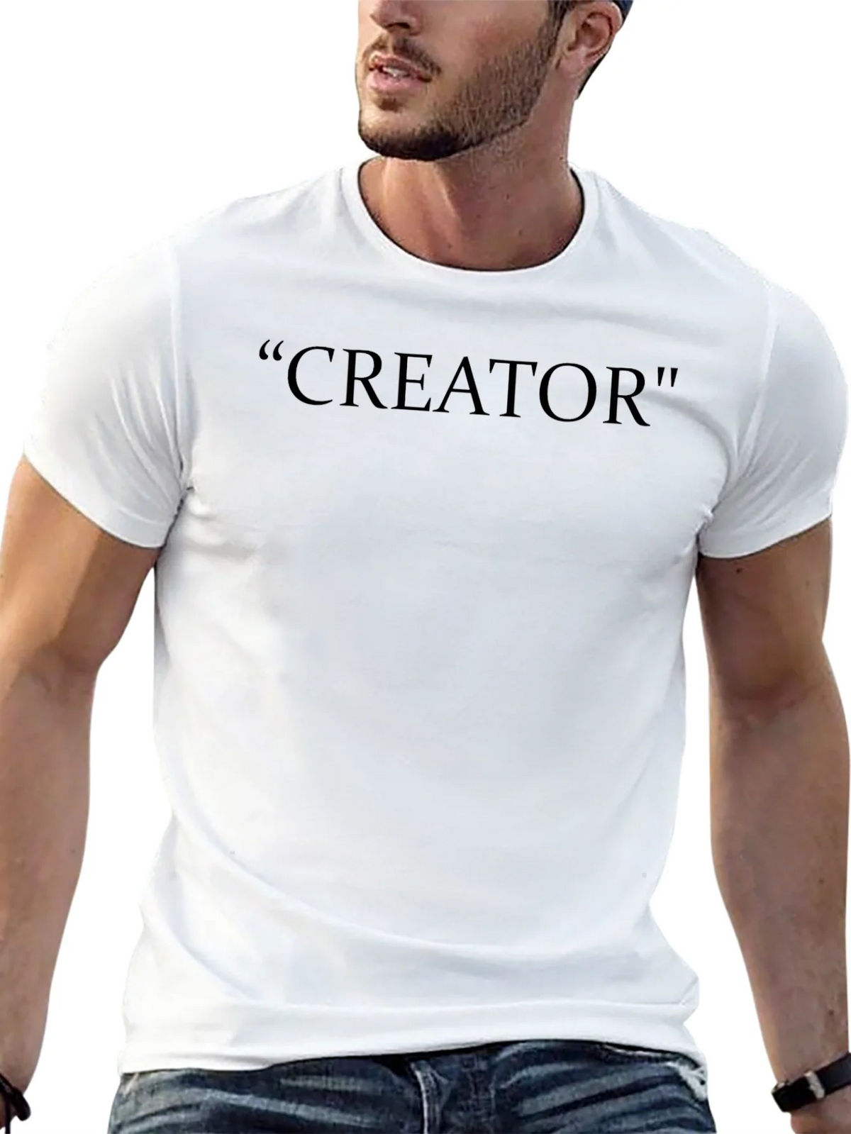 CREATOR Black T-Shirt - Stylish Statement Tee product image 12