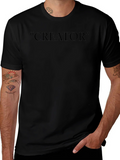 CREATOR Black T-Shirt - Stylish Statement Tee product image 1