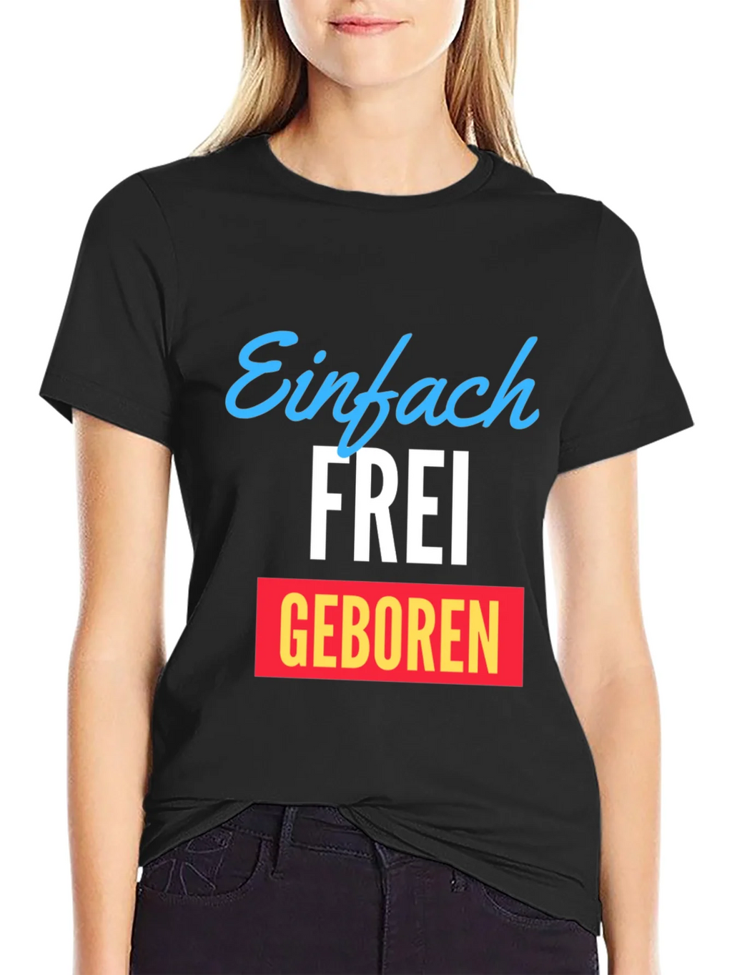 Einfach Frei Geboren Graphic T-Shirt product image 2