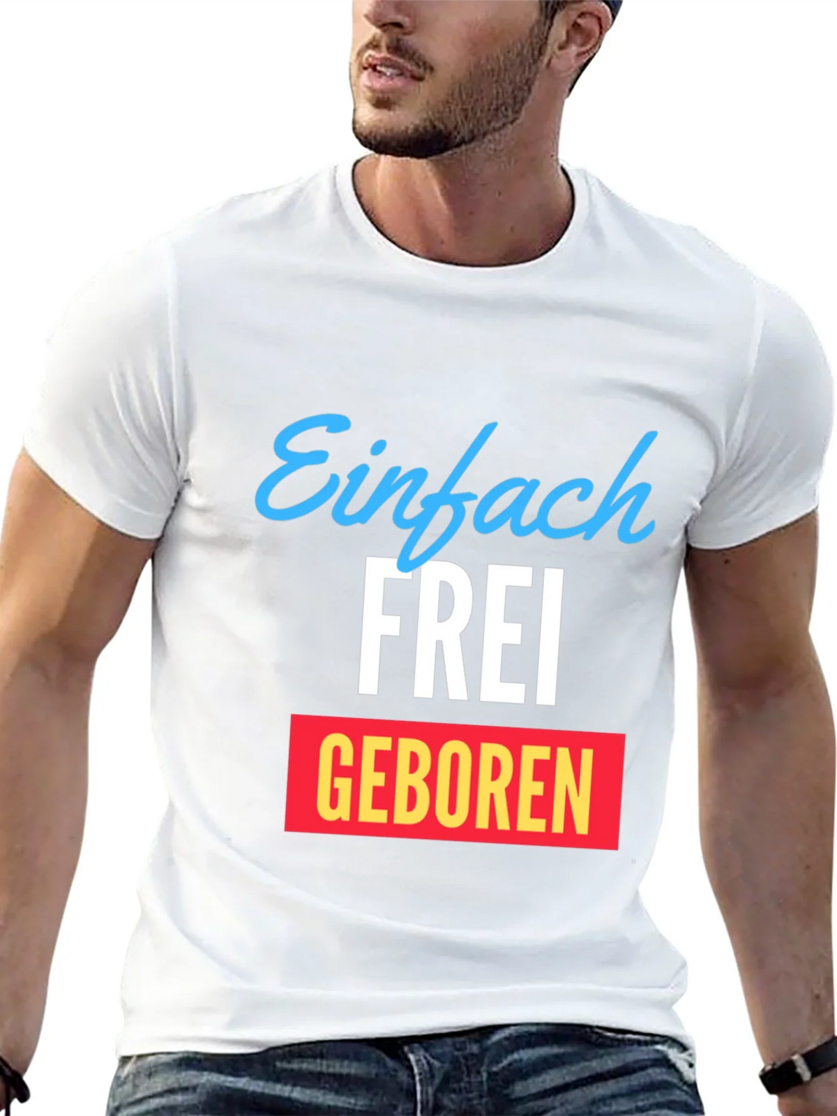 Einfach Frei Geboren Graphic T-Shirt product image 12