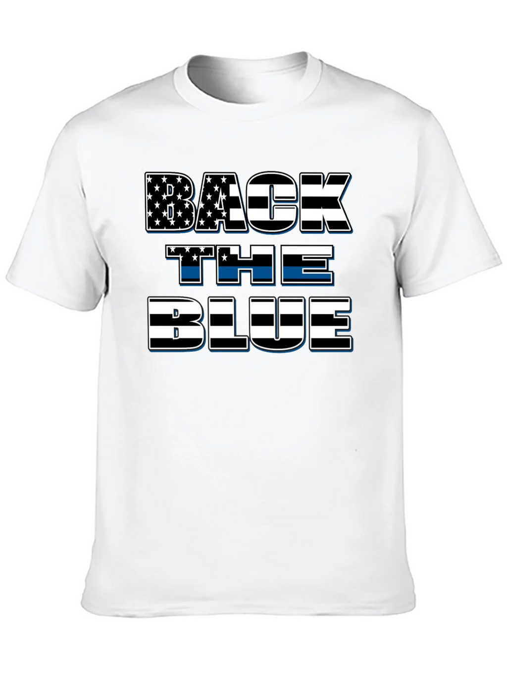 Back The Blue Patriotic T-Shirt product image 9