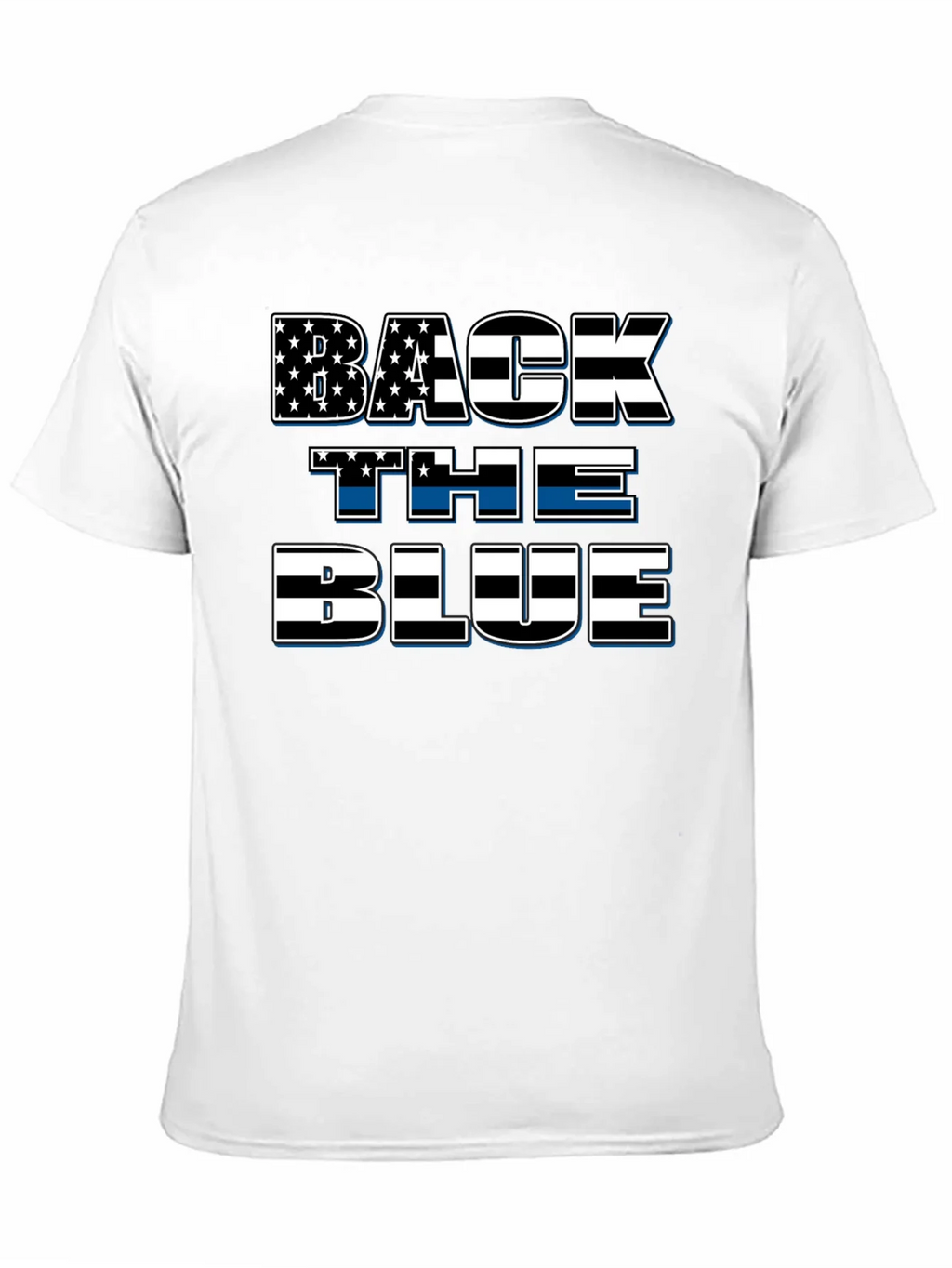 Back The Blue Patriotic T-Shirt product image 10