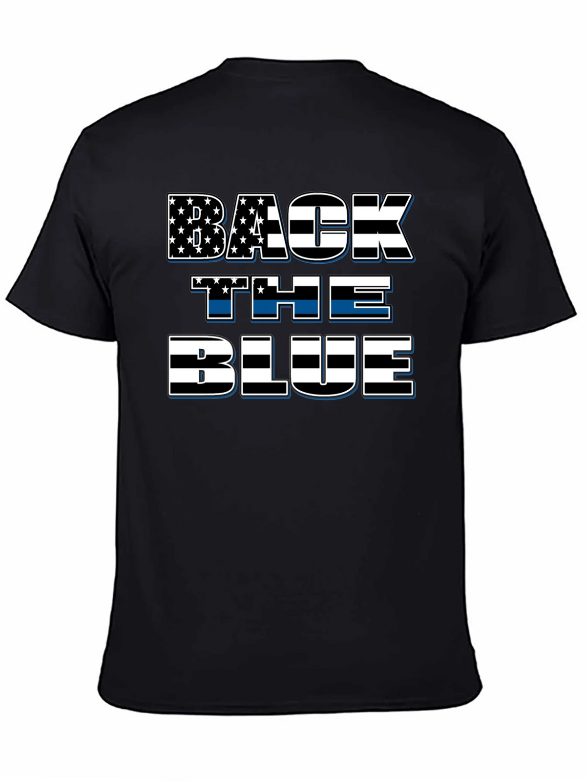 Back The Blue Patriotic T-Shirt product image 4