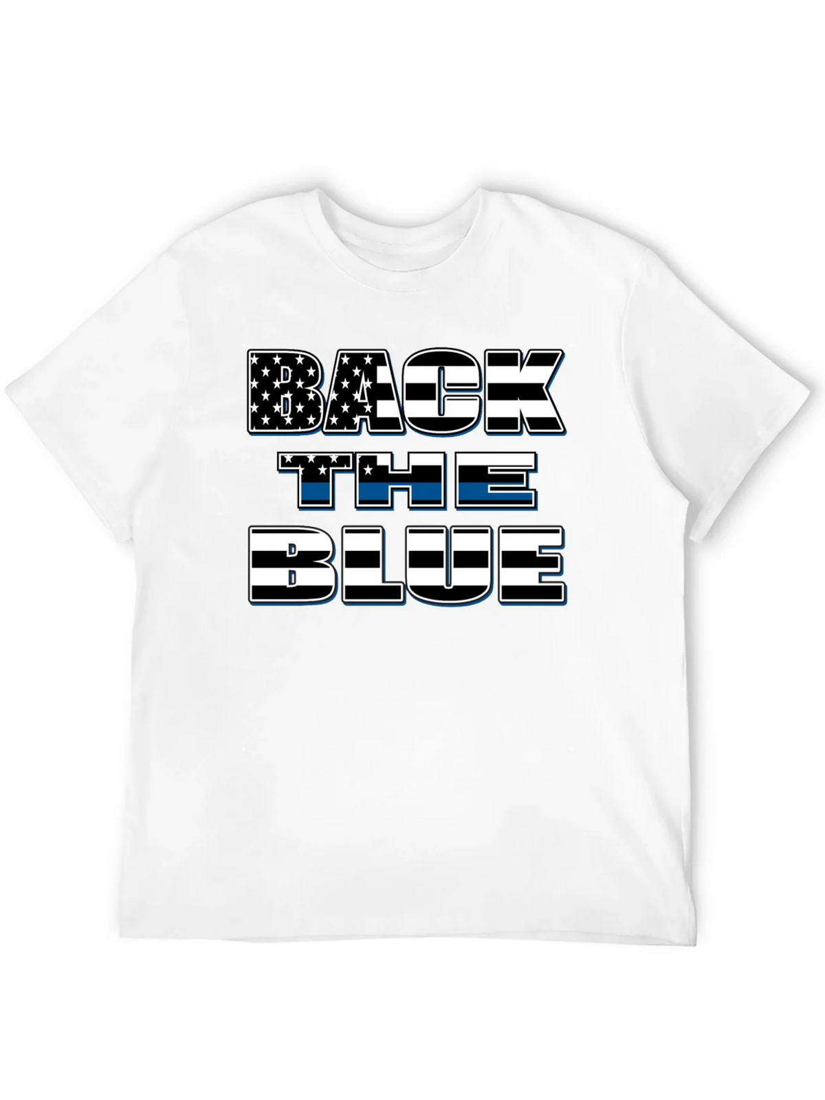 Back The Blue Patriotic T-Shirt product image 11