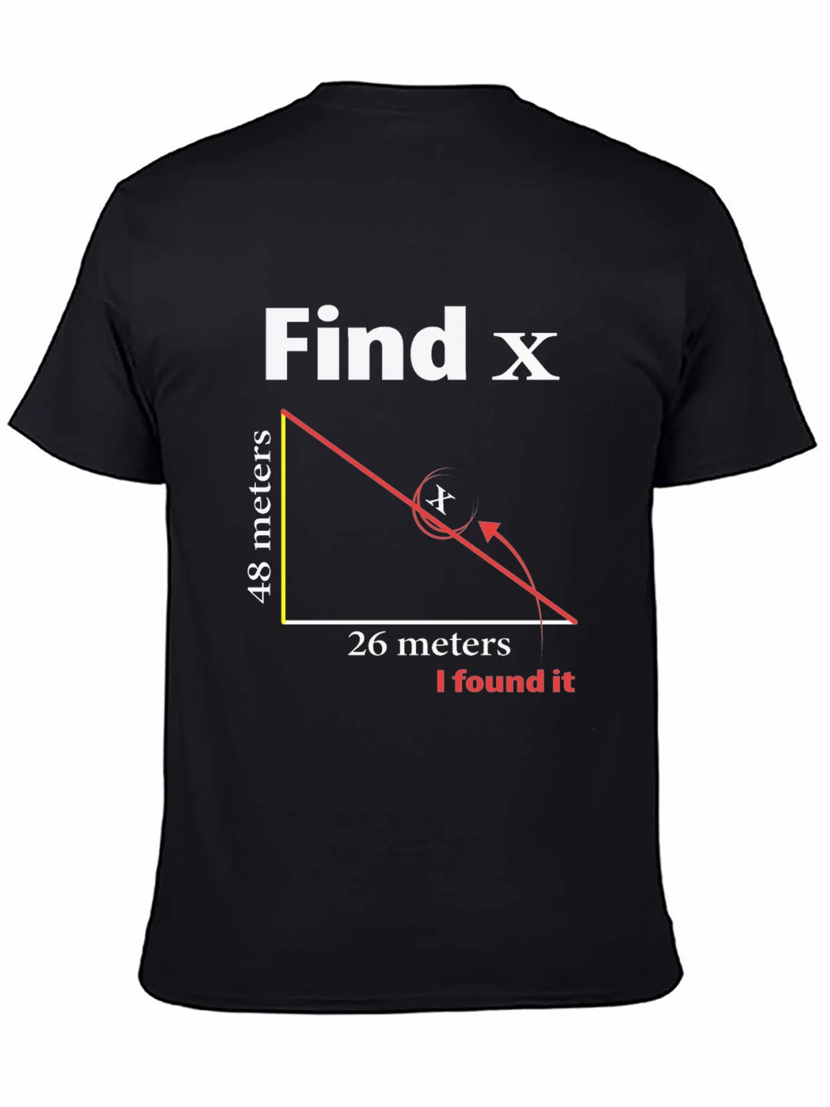 Find X T-Shirt - Math Humor Tee product image 4