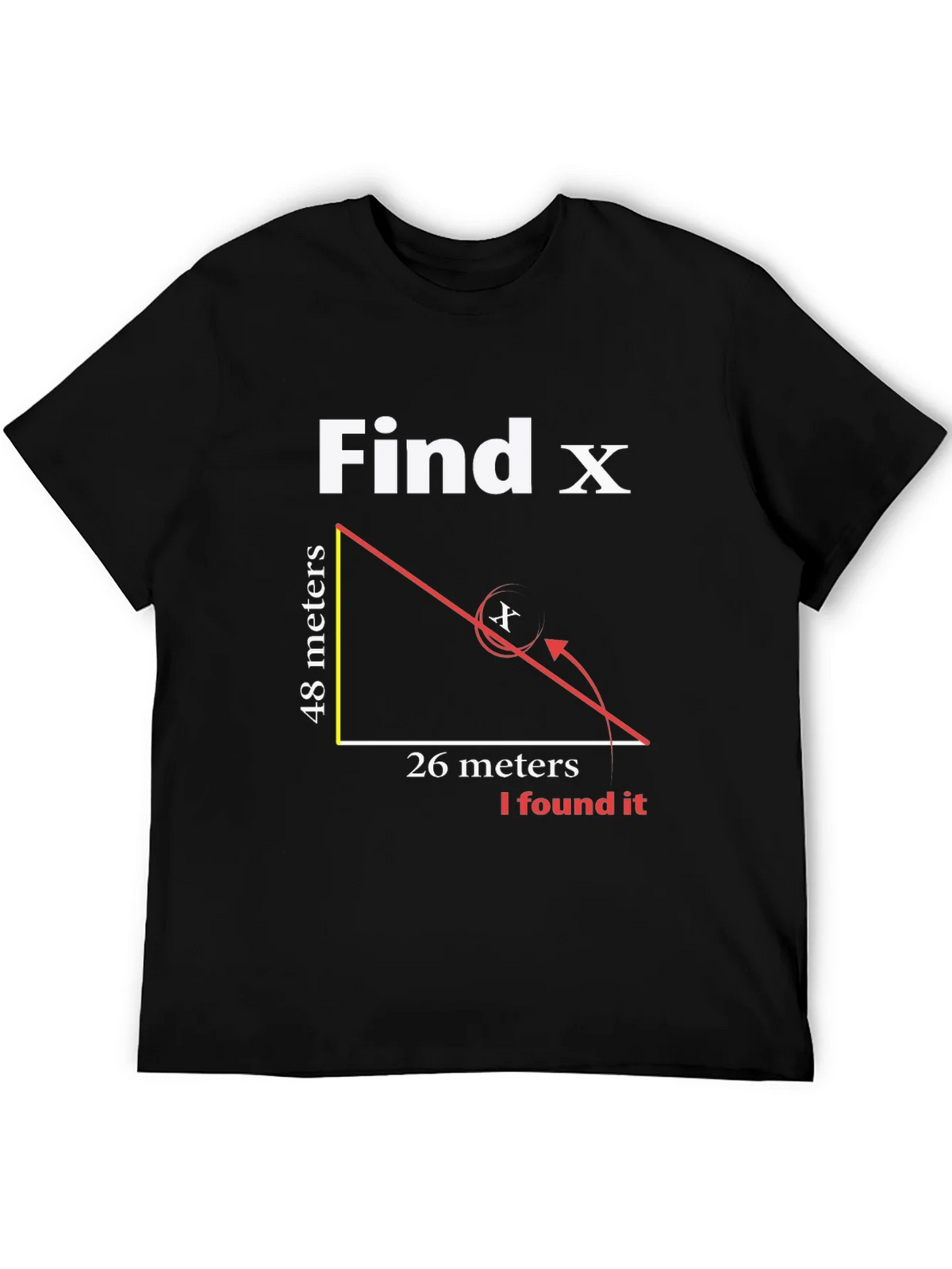 Find X T-Shirt - Math Humor Tee product image 5