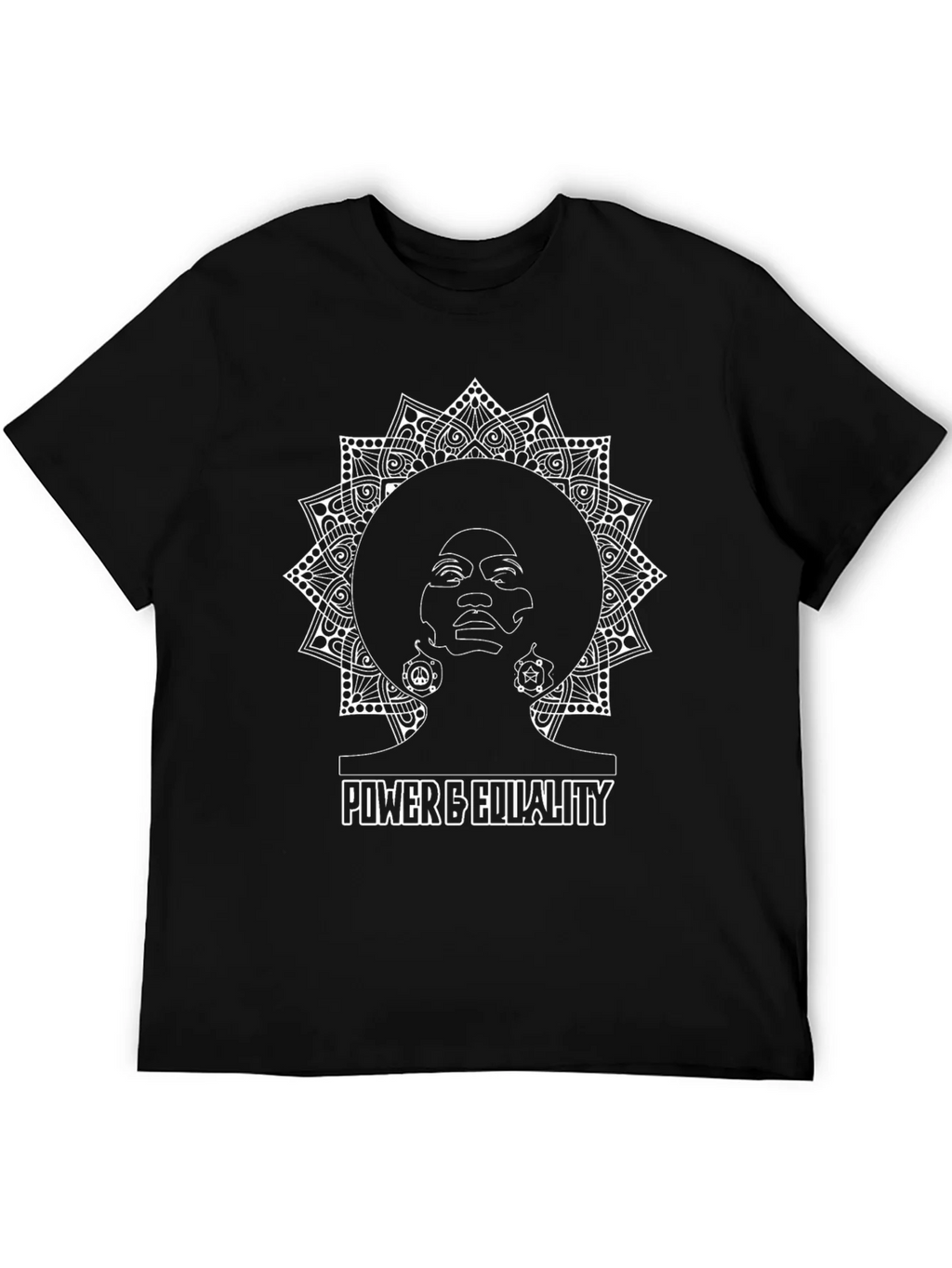 Power & Equality Graphic Black T-Shirt product image 5