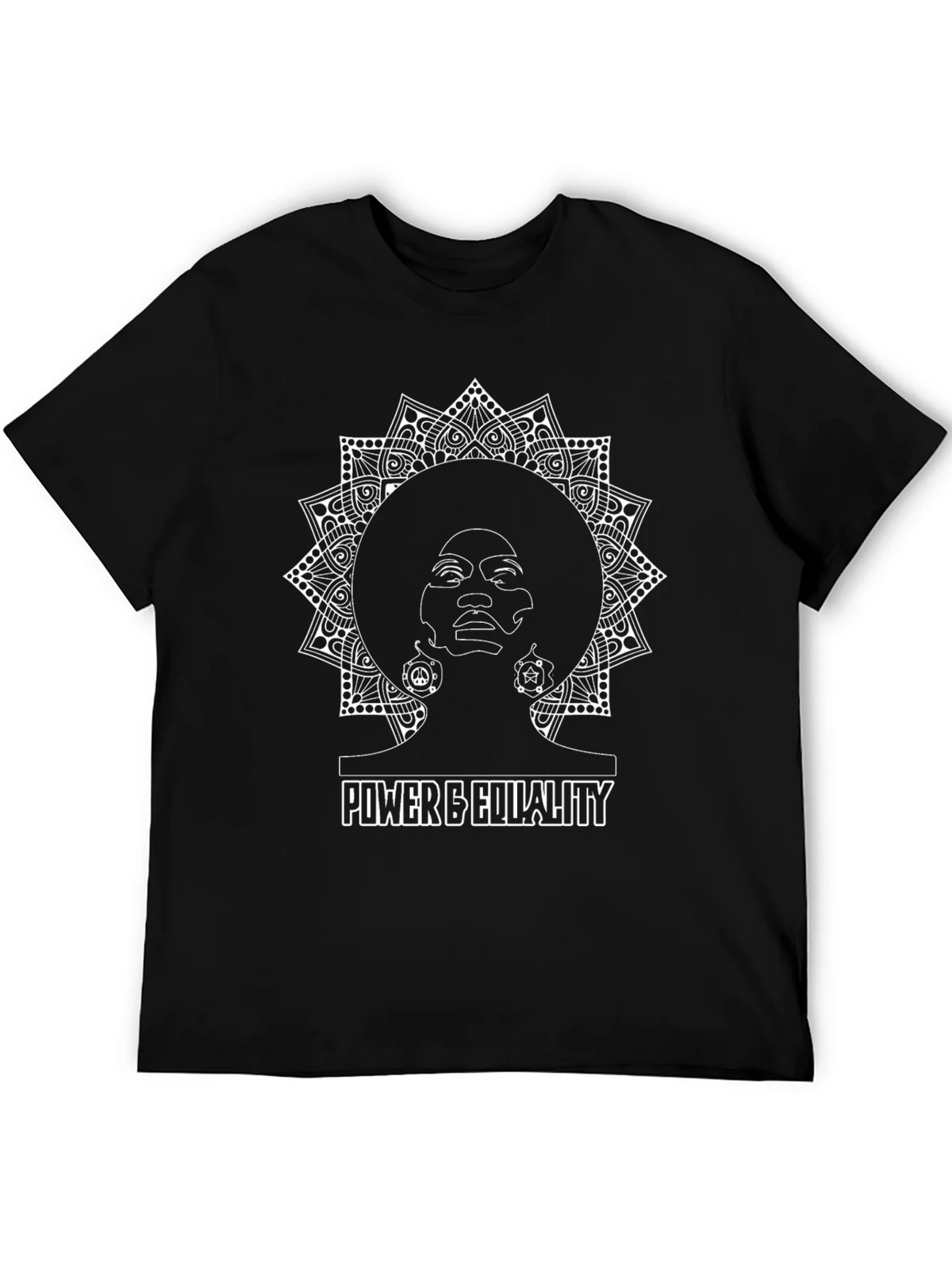 Power & Equality Graphic Black T-Shirt product image 5
