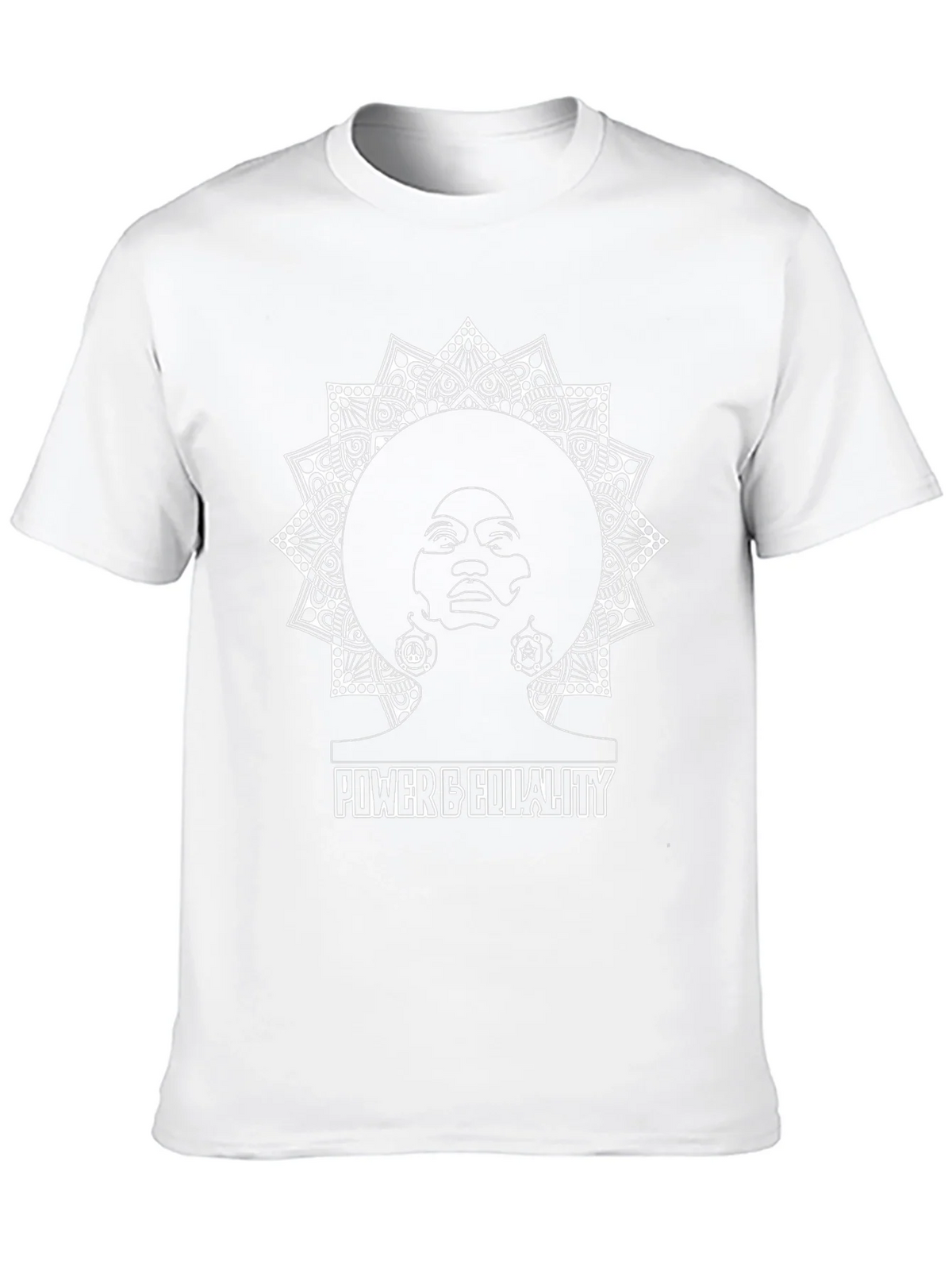 Power & Equality Graphic Black T-Shirt product image 9