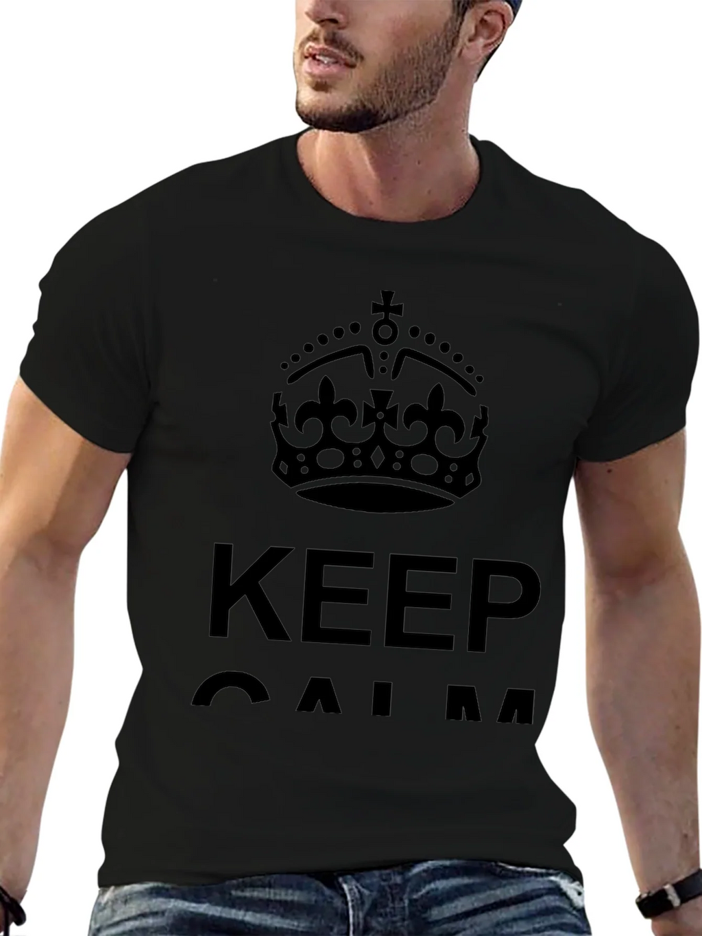Keep Calm Graphic Tee - Stylish Comfort product image 6