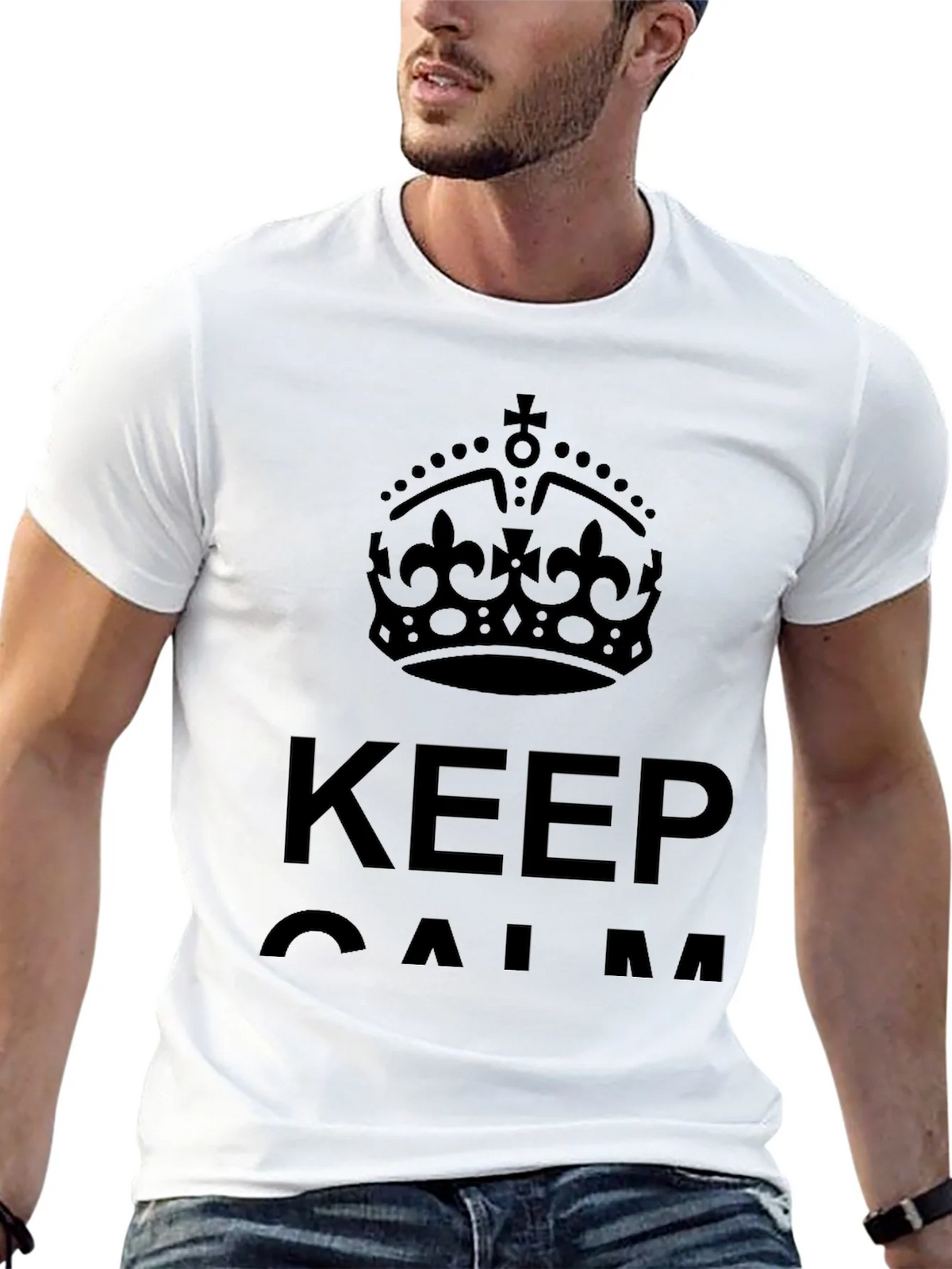 Keep Calm Graphic Tee - Stylish Comfort product image 12