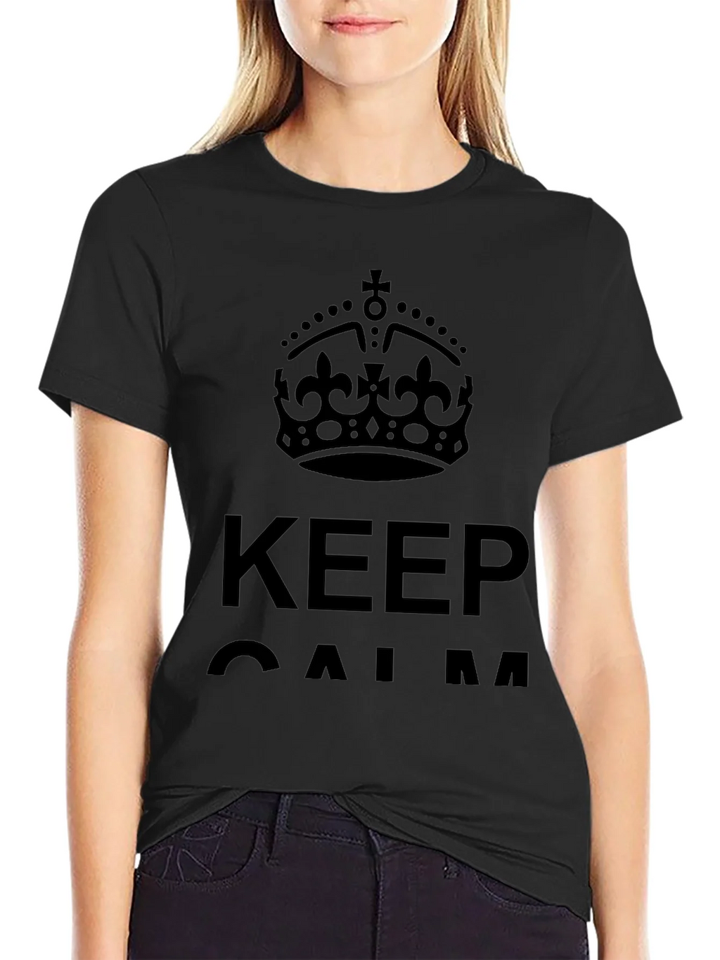 Keep Calm Graphic Tee - Stylish Comfort product image 2