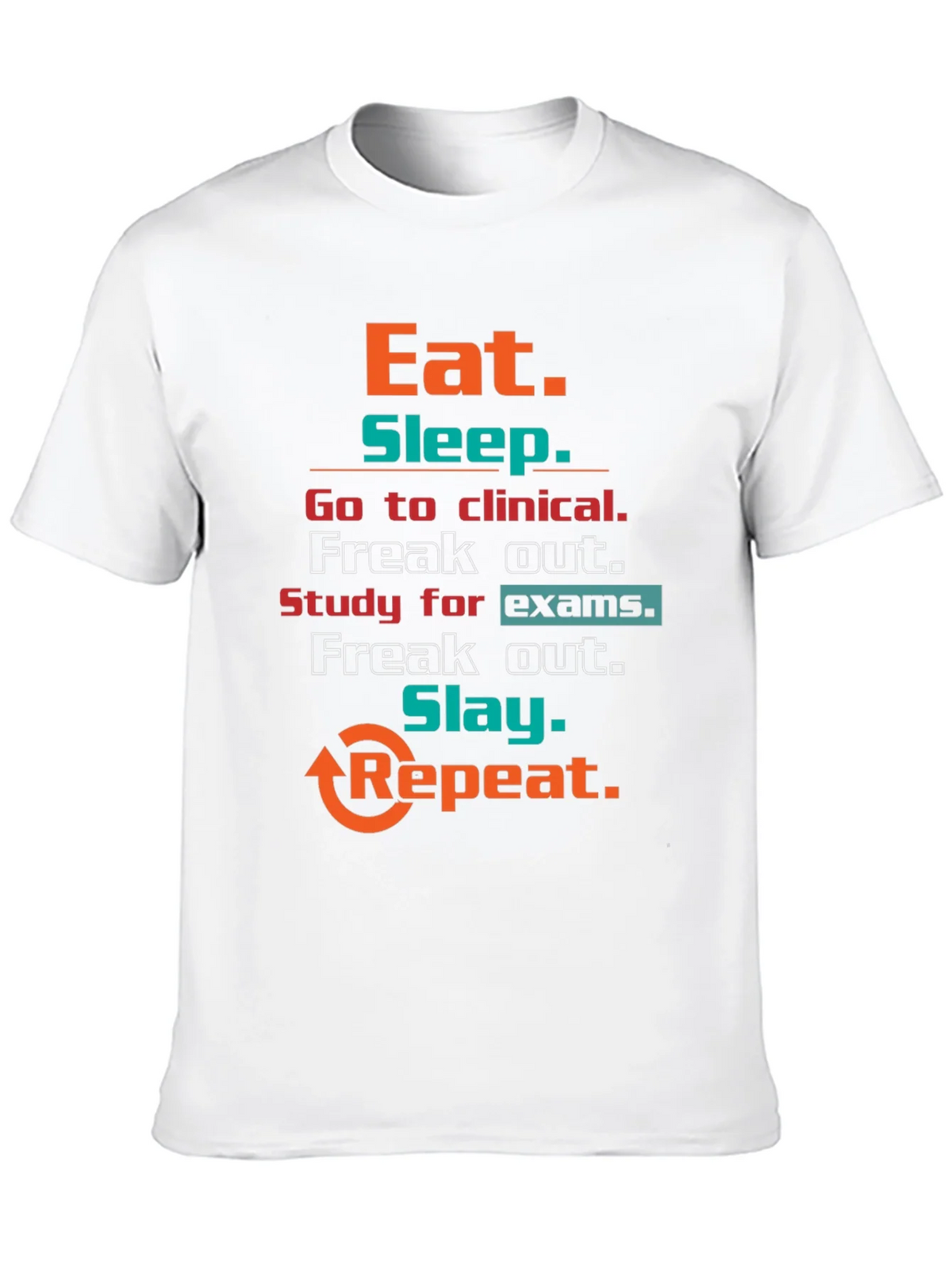 Eat Sleep Clinical T-Shirt product image 9