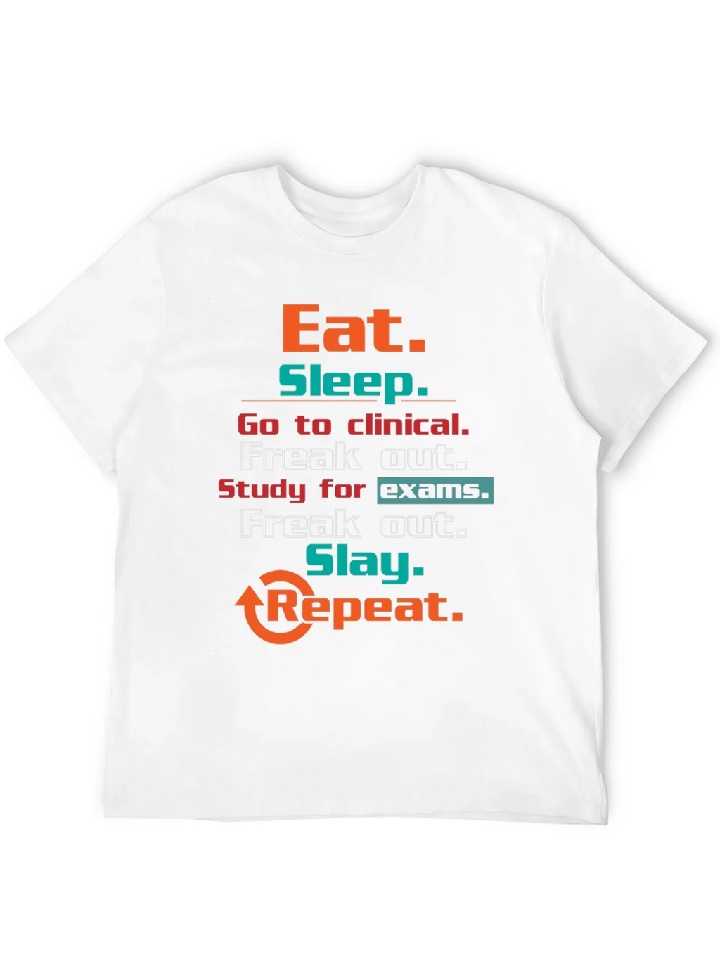 Eat Sleep Clinical T-Shirt product image 11