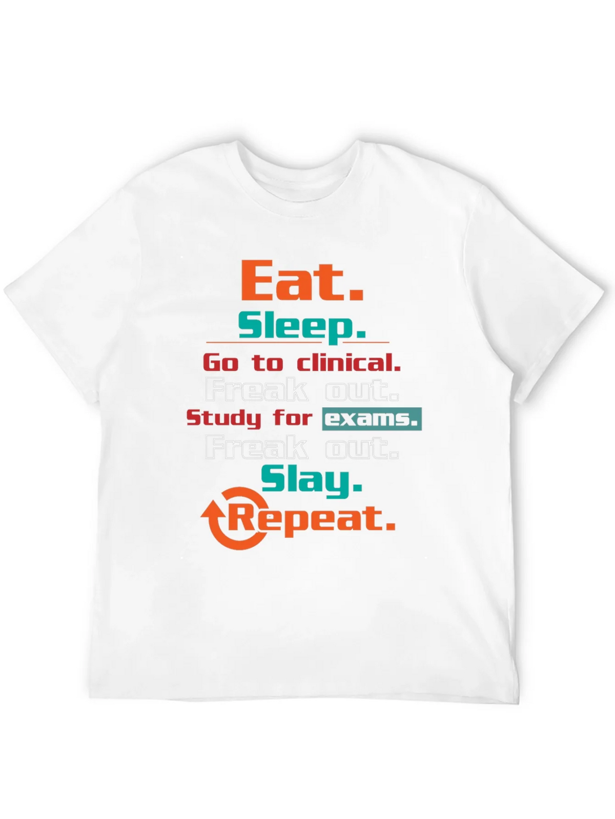 Eat Sleep Clinical T-Shirt product image 11