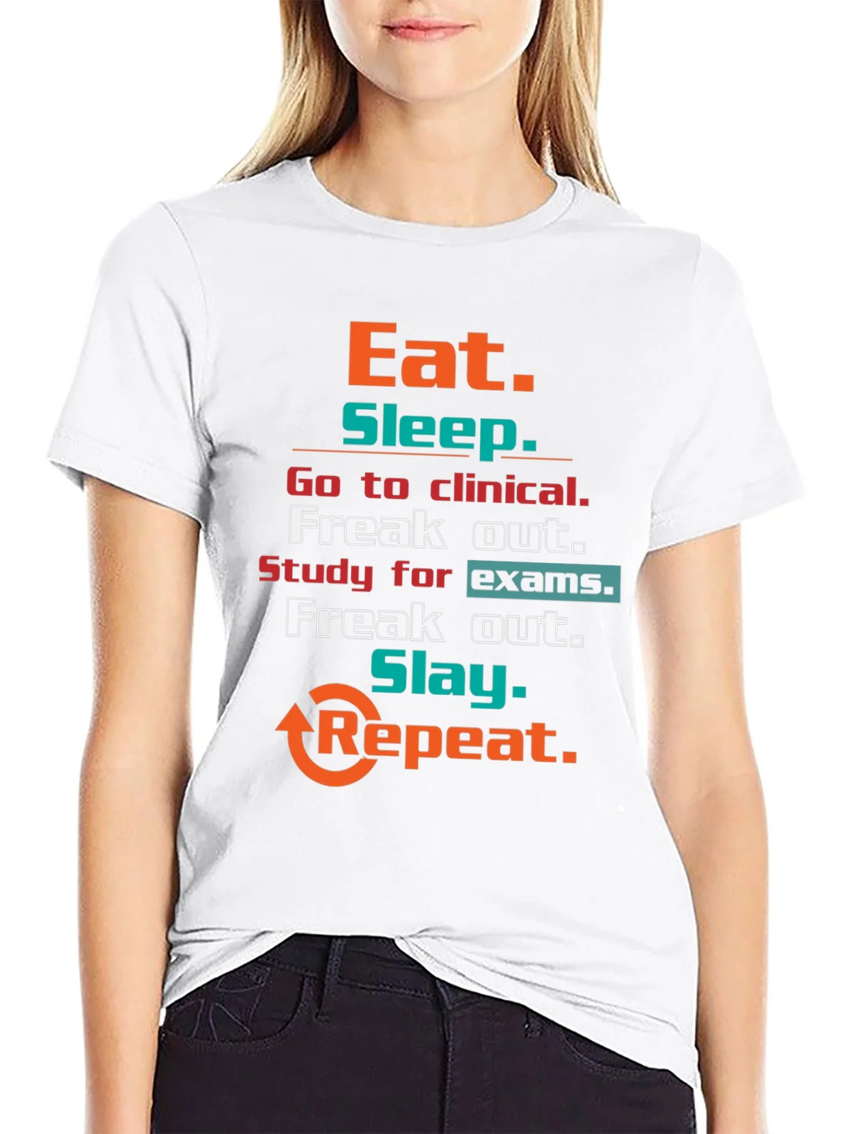Eat Sleep Clinical T-Shirt product image 8