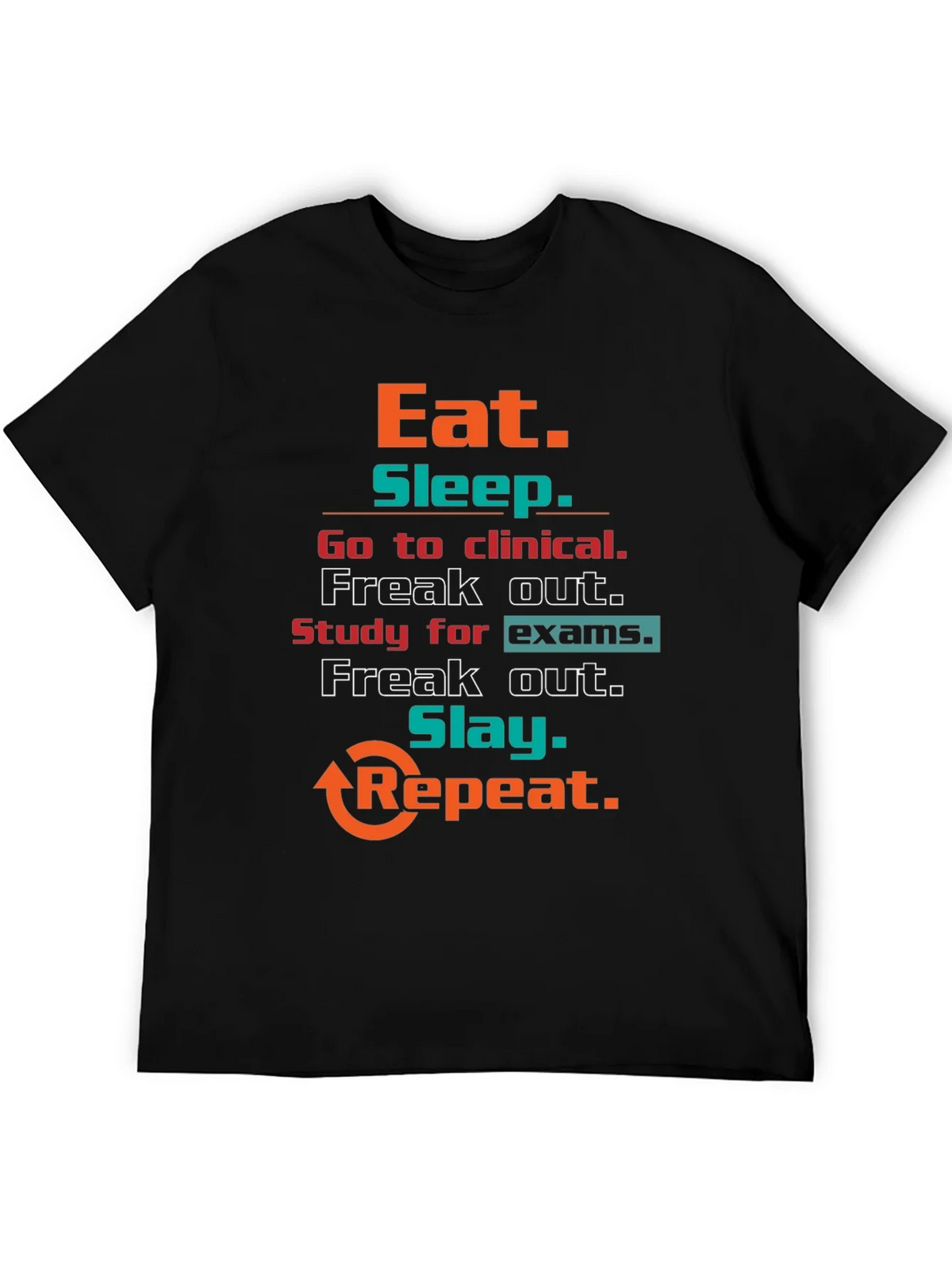 Eat Sleep Clinical T-Shirt product image 5