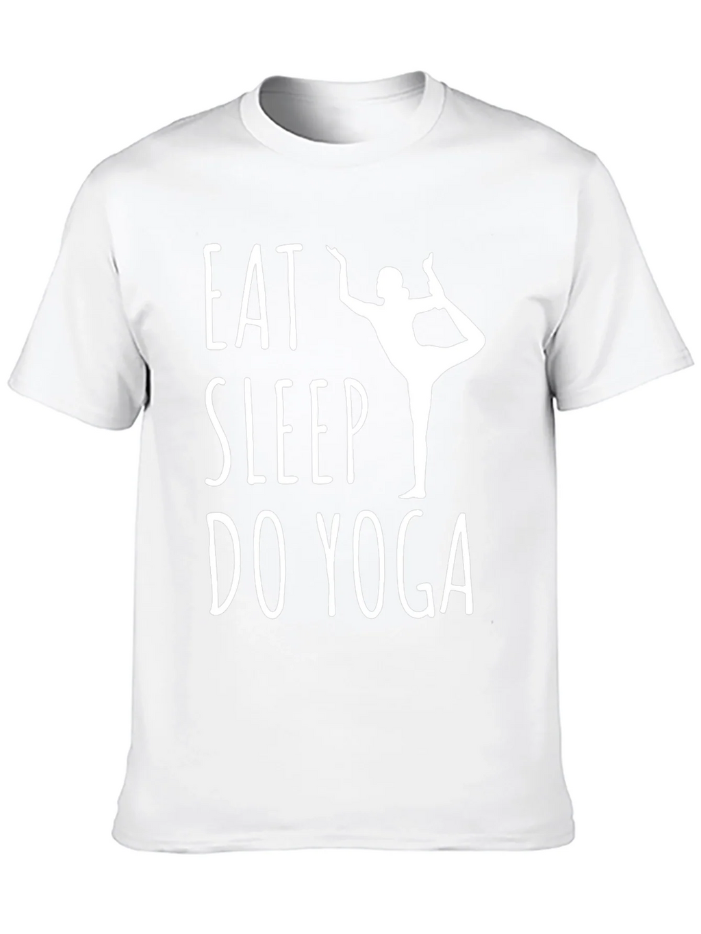 Eat Sleep Do Yoga Black T-Shirt product image 9