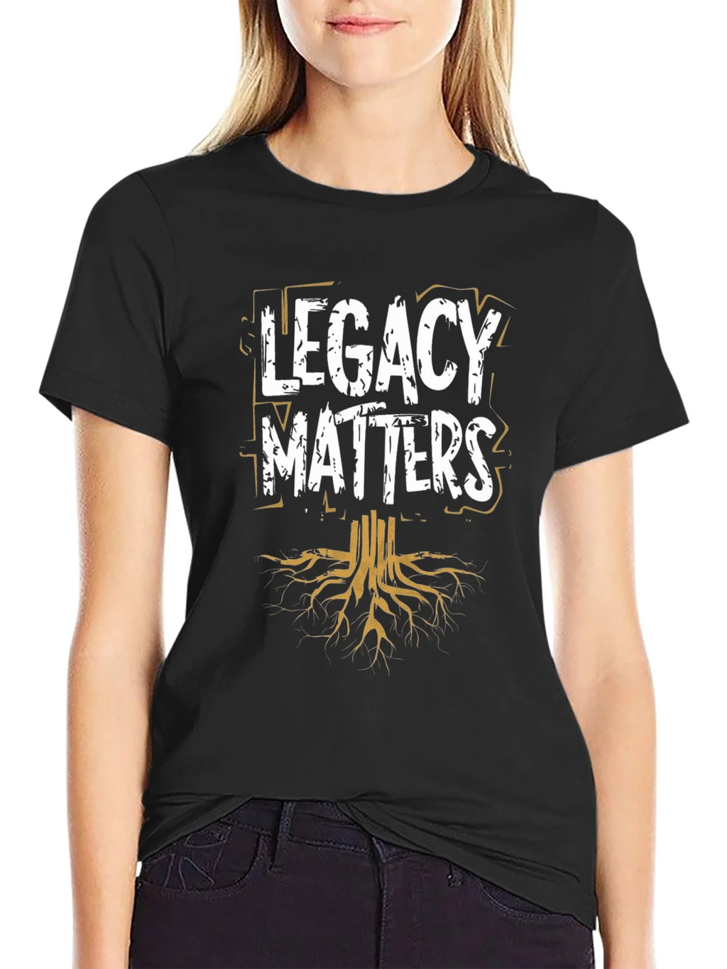 Legacy Matters Graphic Tee - Black Cotton Shirt product image 2