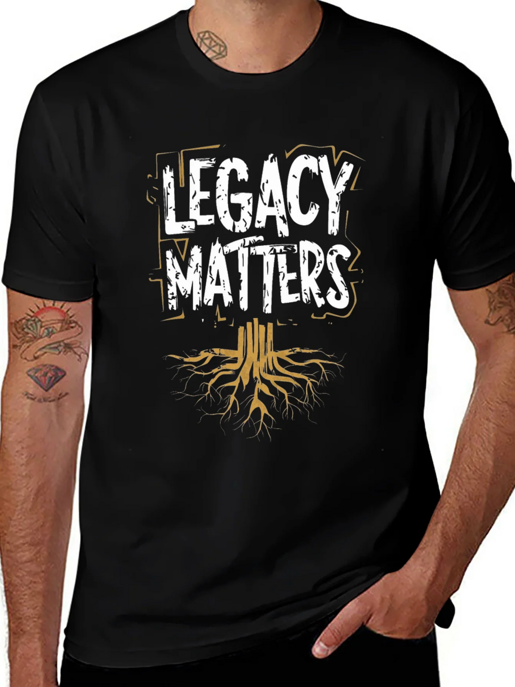 Legacy Matters Graphic Tee - Black Cotton Shirt product image 1