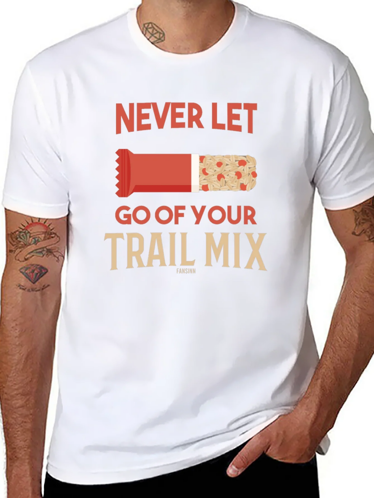 Never Let Go of Your Trail Mix Graphic Tee product image 6