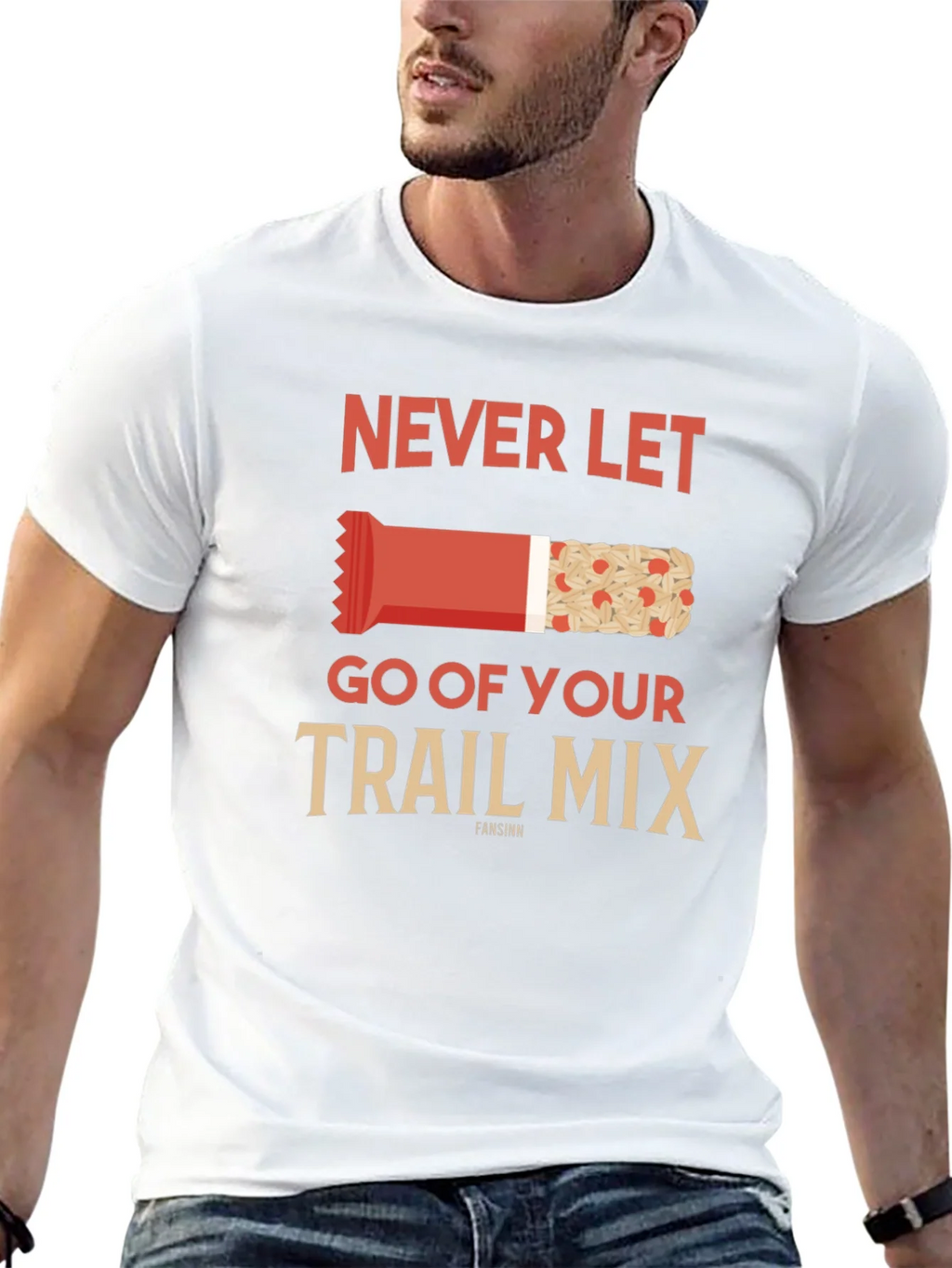 Never Let Go of Your Trail Mix Graphic Tee product image 9