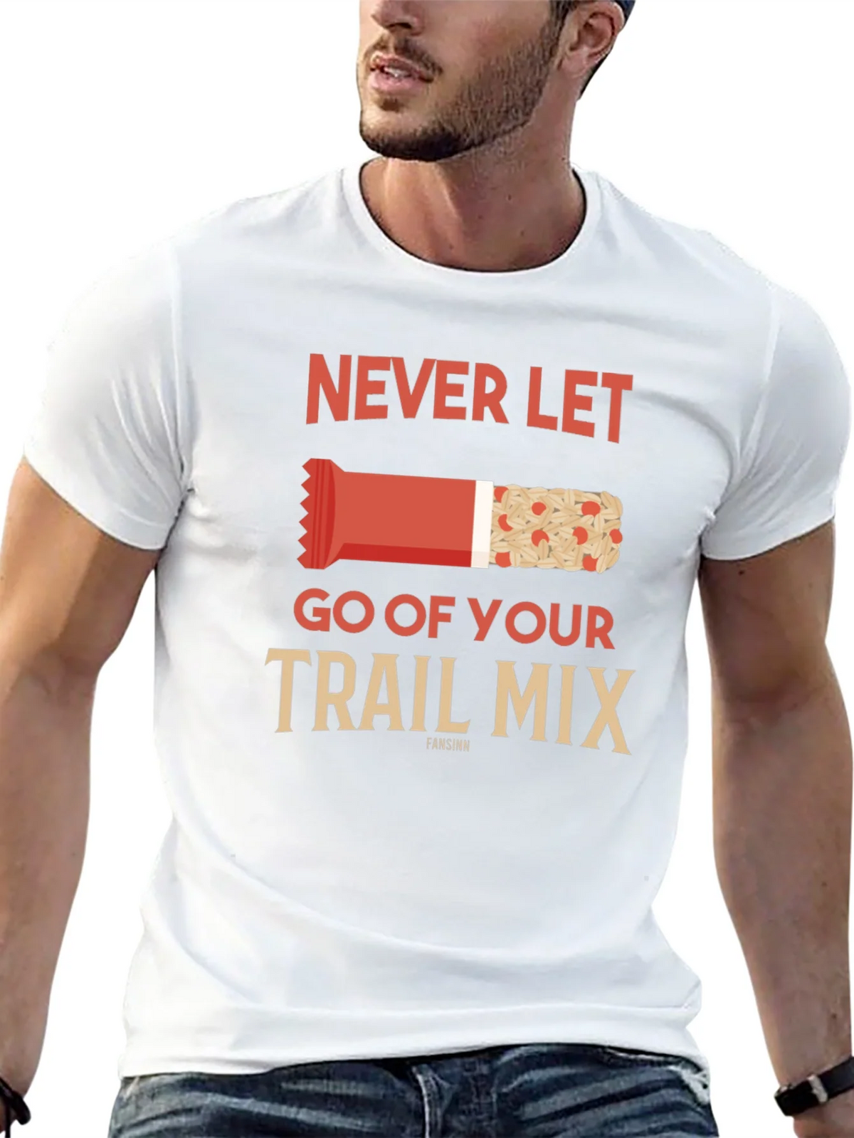 Never Let Go of Your Trail Mix Graphic Tee product image 9