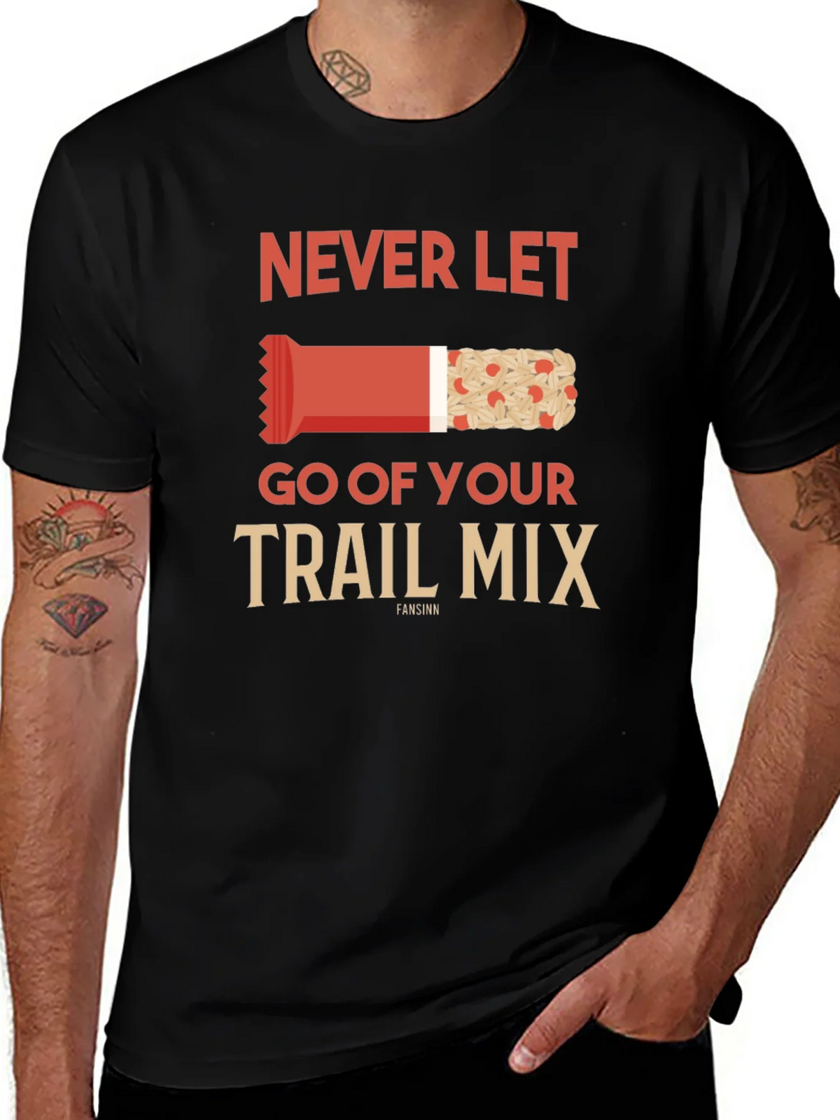 Never Let Go of Your Trail Mix Graphic Tee product image 1