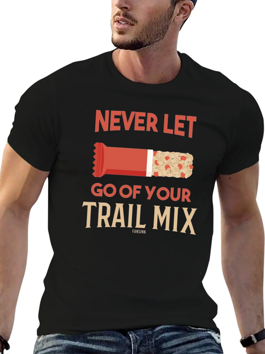 Never Let Go of Your Trail Mix Graphic Tee product image 5