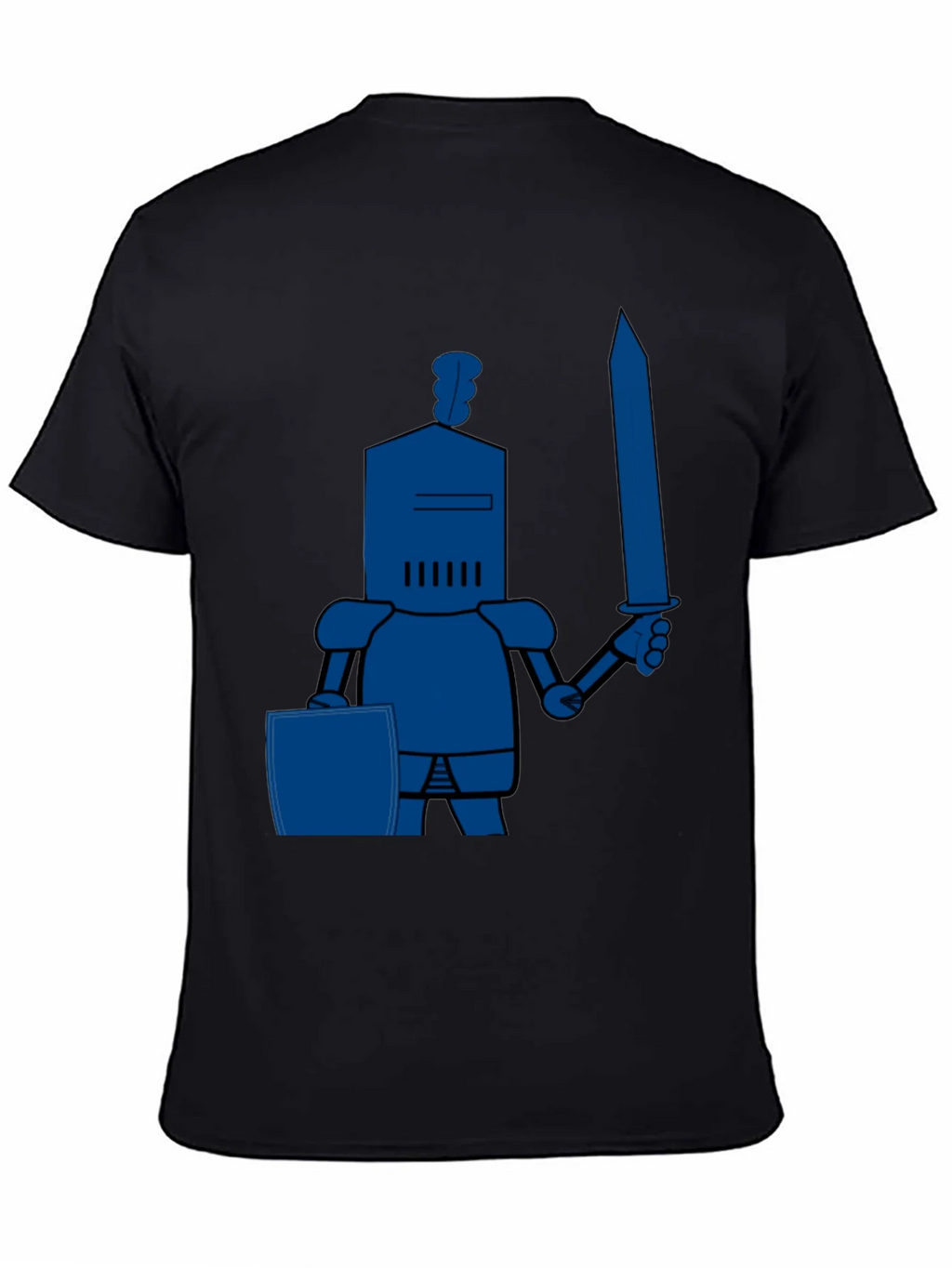 Knight in Shining Blue T-Shirt product image 4