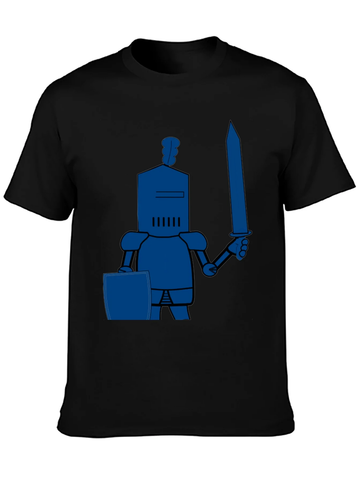 Knight in Shining Blue T-Shirt product image 3